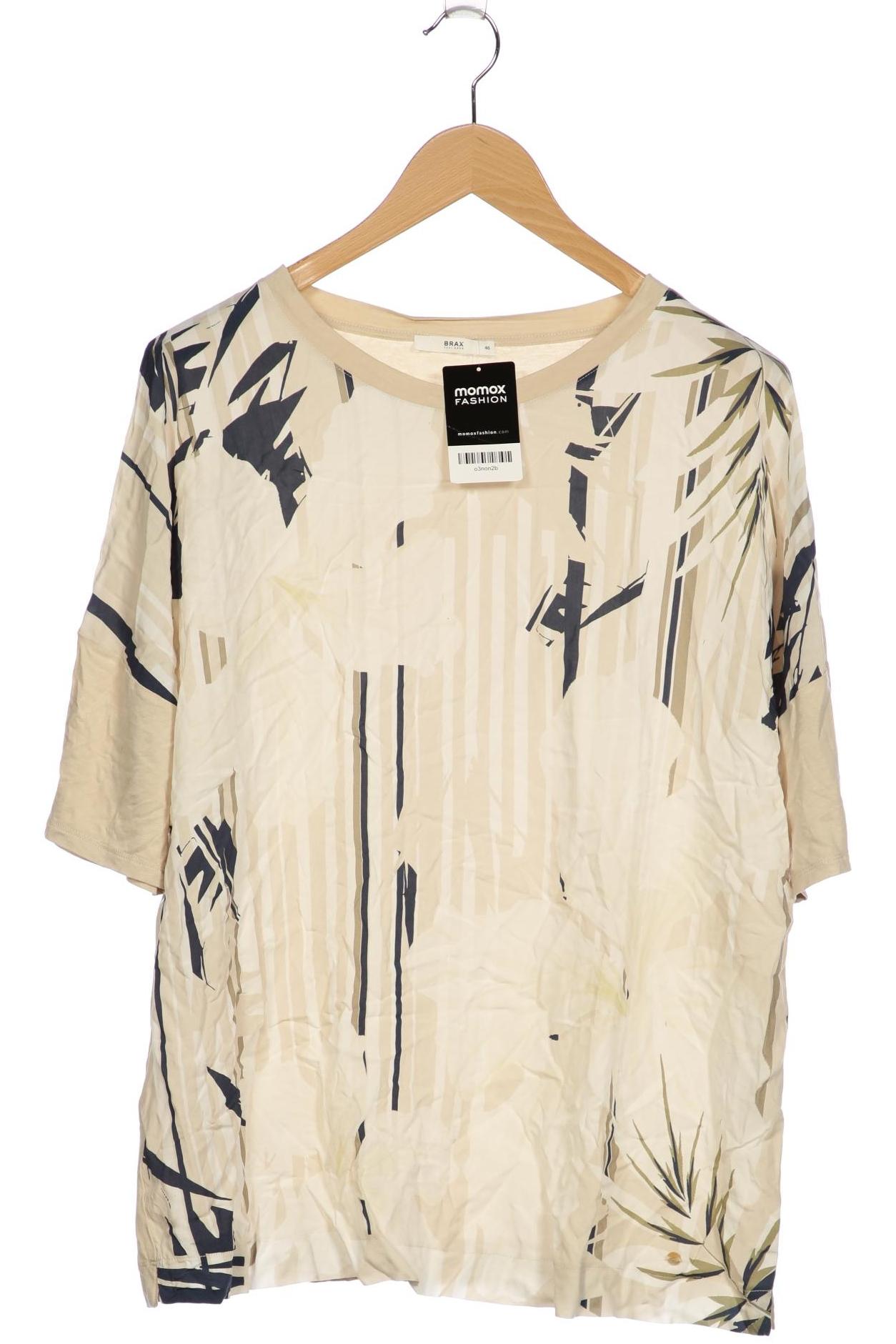 

Brax Damen T-Shirt, beige, Gr. 46