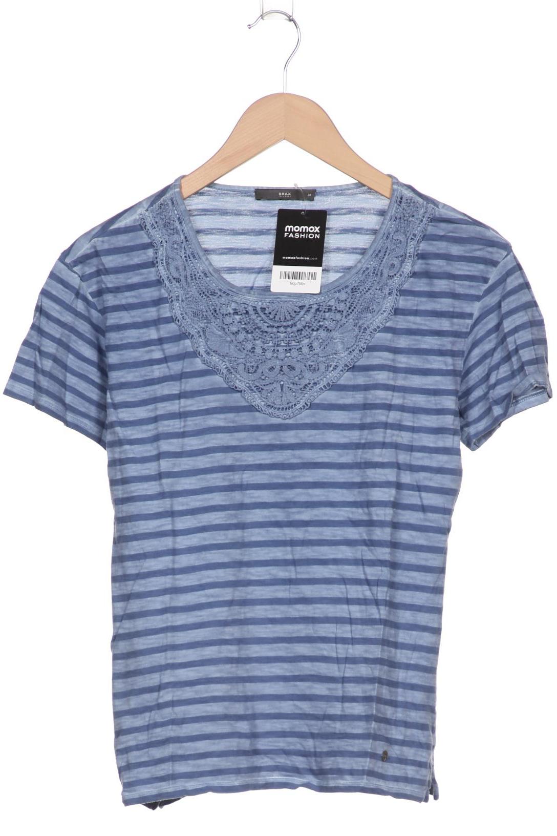 

Brax Damen T-Shirt, blau, Gr. 38