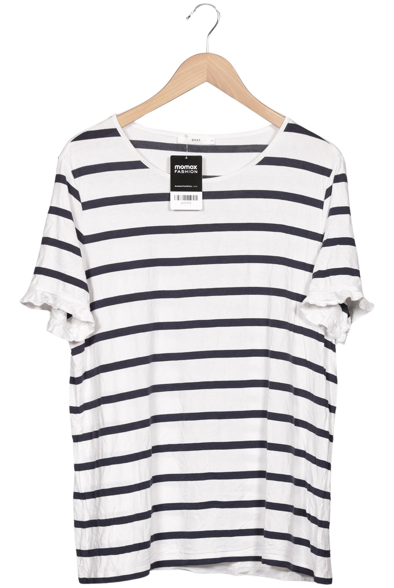 

Brax Damen T-Shirt, weiß, Gr. 44