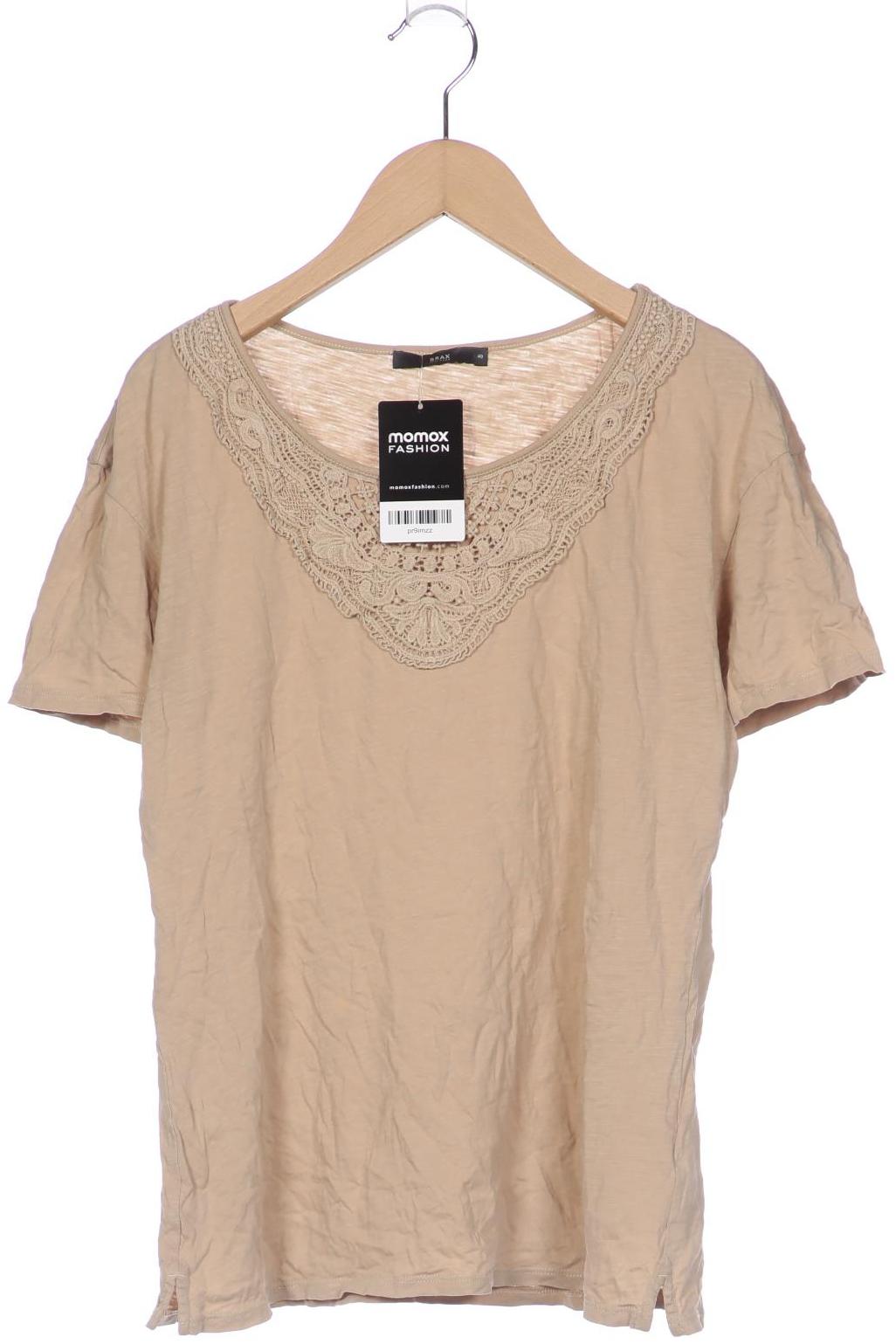 

Brax Damen T-Shirt, beige, Gr. 40