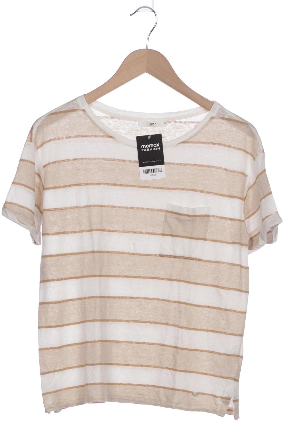 

Brax Damen T-Shirt, cremeweiß, Gr. 40