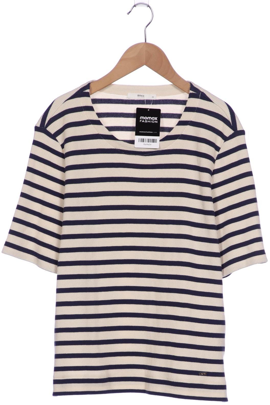 

Brax Damen T-Shirt, cremeweiß, Gr. 38