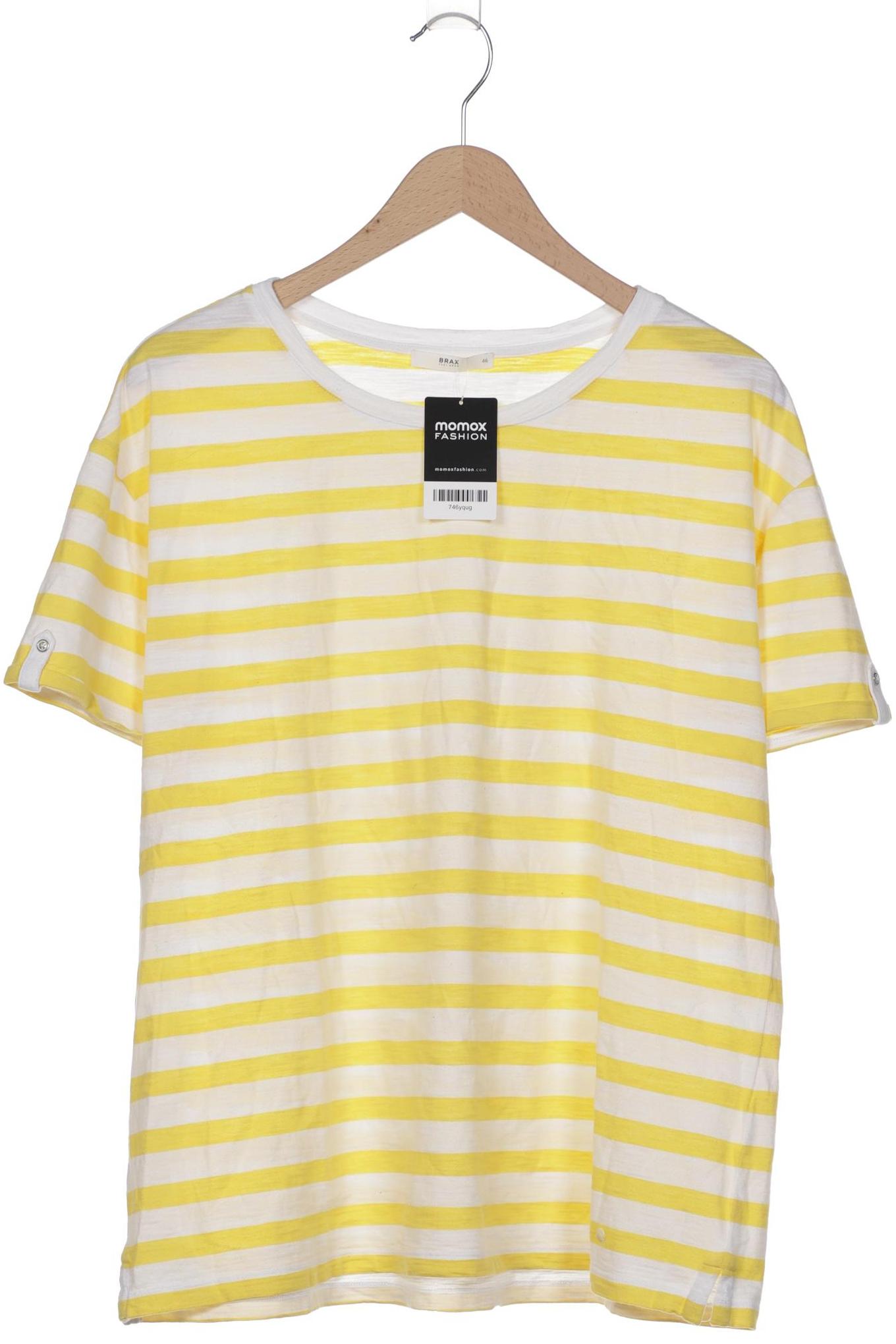 

Brax Damen T-Shirt, gelb, Gr. 46