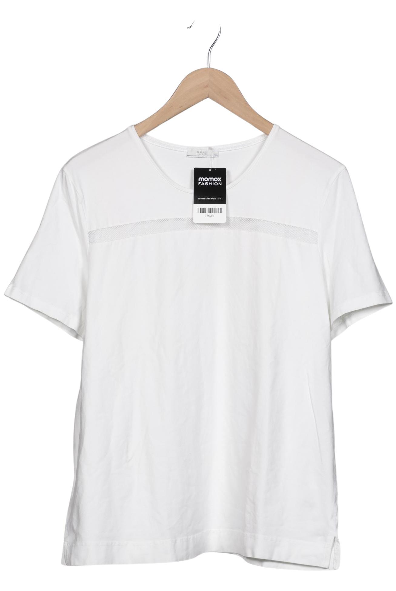 

Brax Damen T-Shirt, weiß, Gr. 46