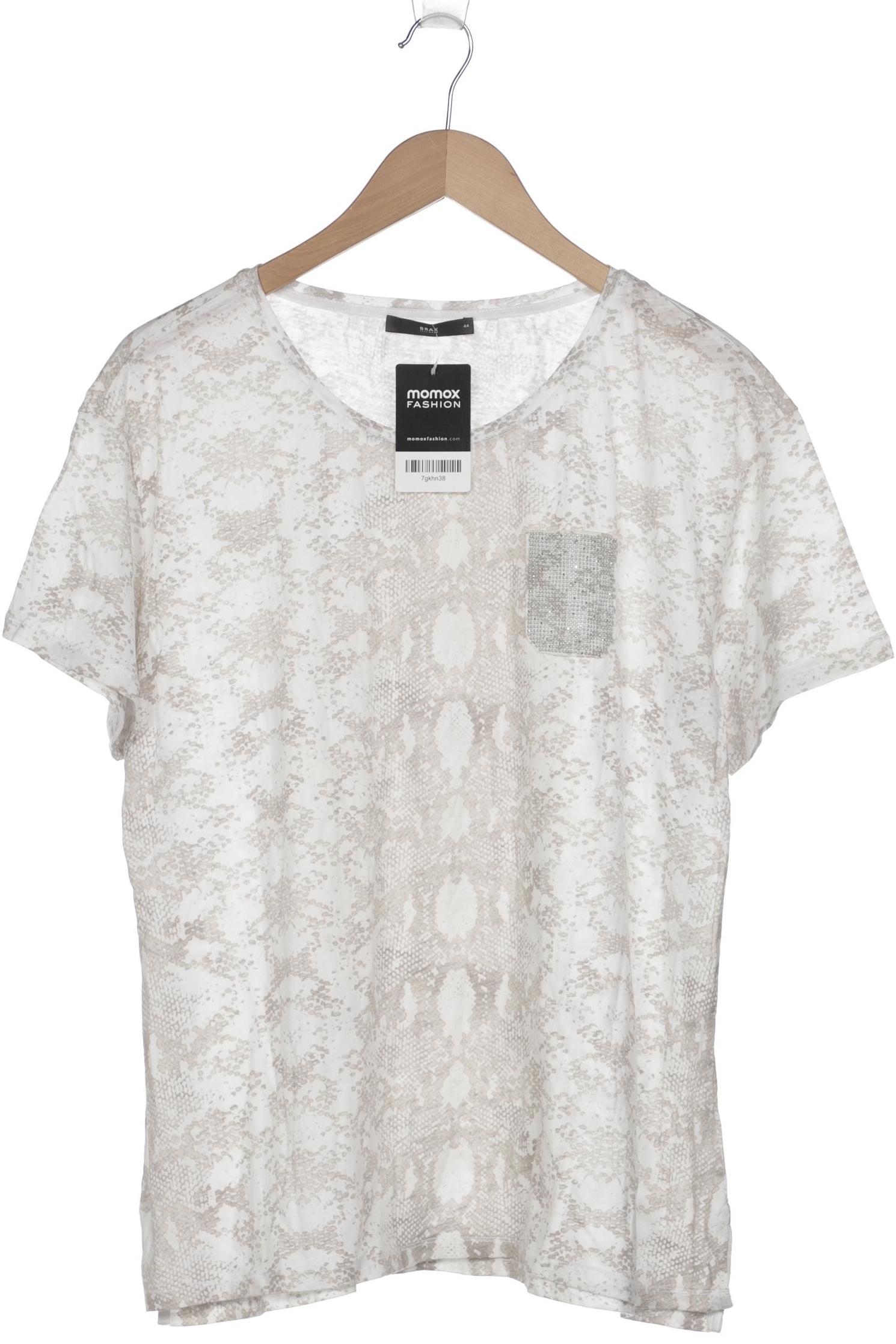 

Brax Damen T-Shirt, beige, Gr. 44