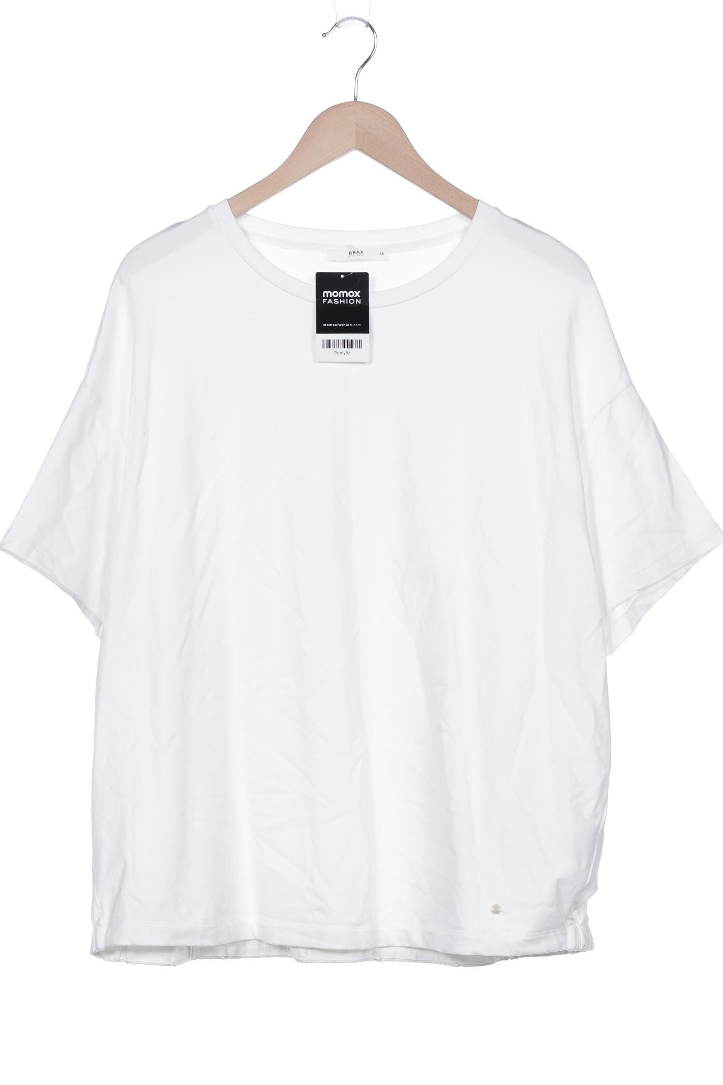 

Brax Damen T-Shirt, weiß, Gr. 48