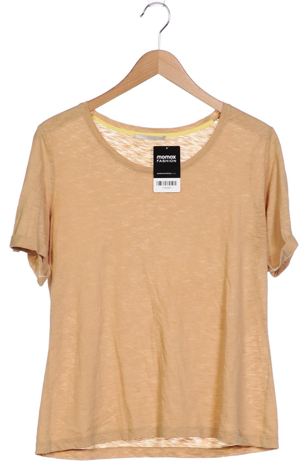 

Brax Damen T-Shirt, beige, Gr. 42
