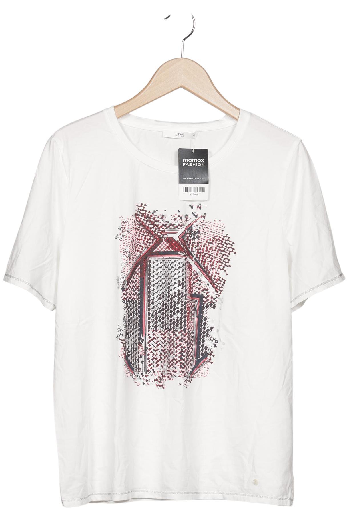 

Brax Damen T-Shirt, weiß, Gr. 44