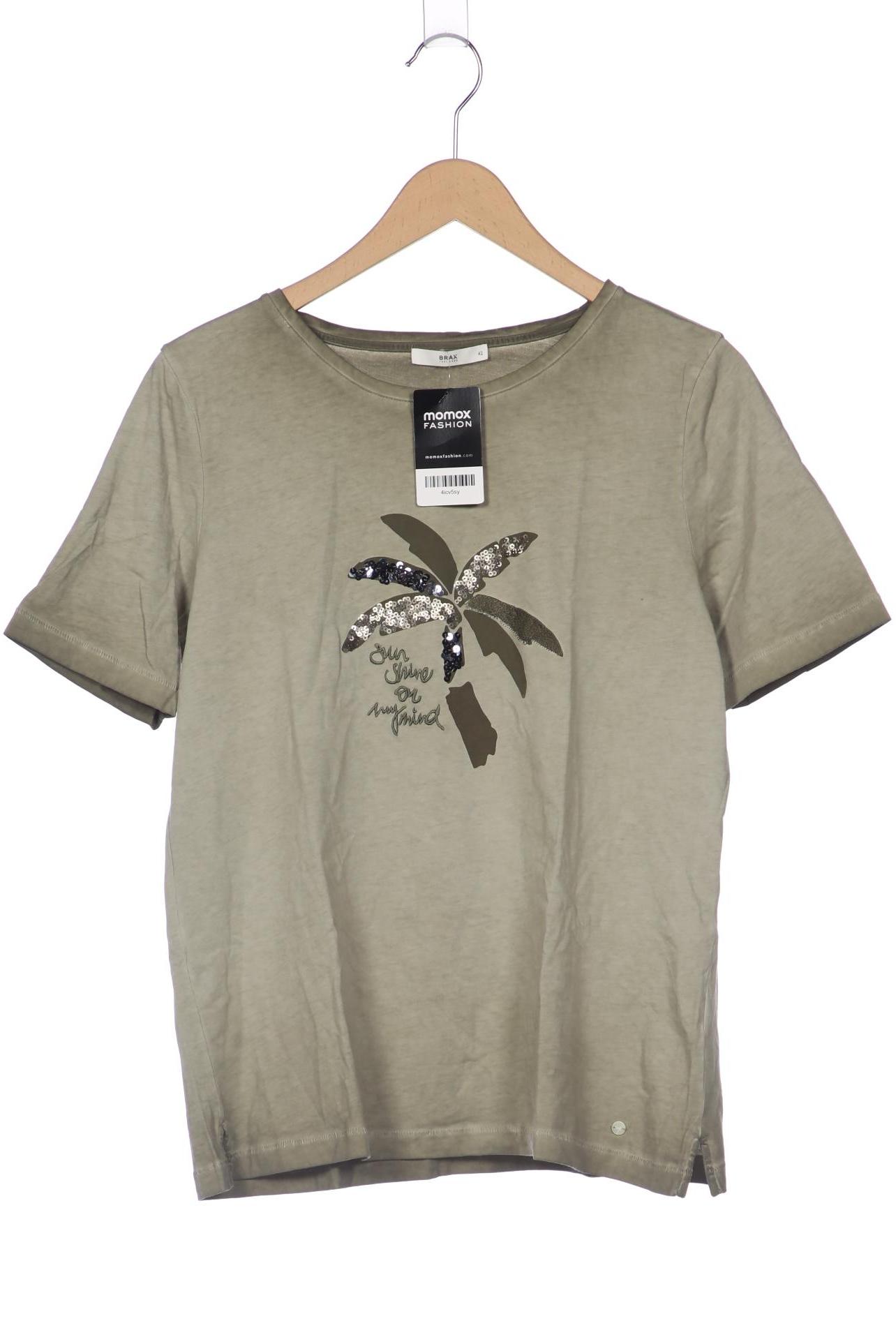 

Brax Damen T-Shirt, grün, Gr. 42