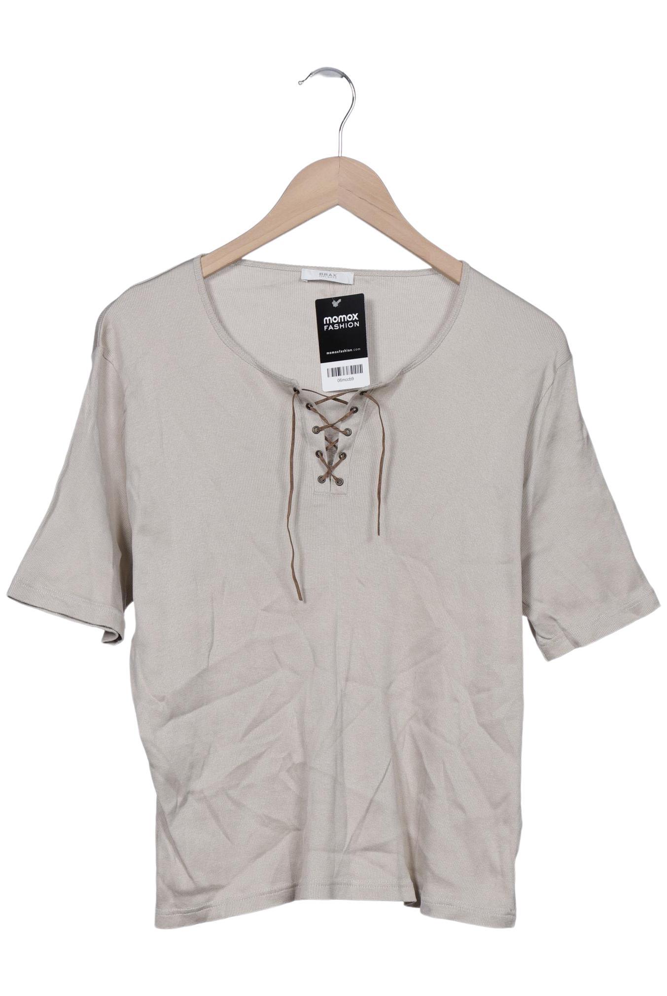 

Brax Damen T-Shirt, beige, Gr. 48