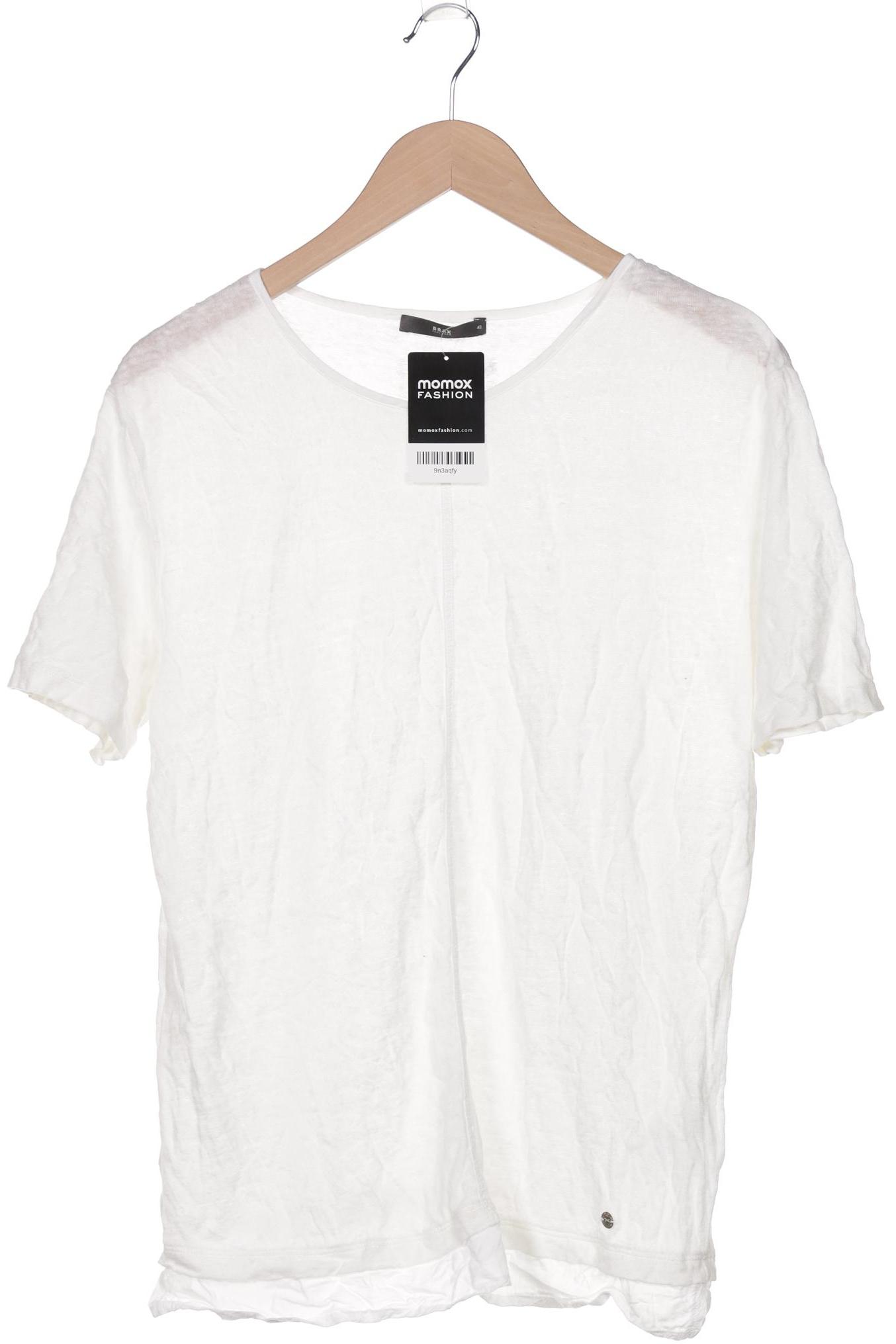 

Brax Damen T-Shirt, weiß, Gr. 42