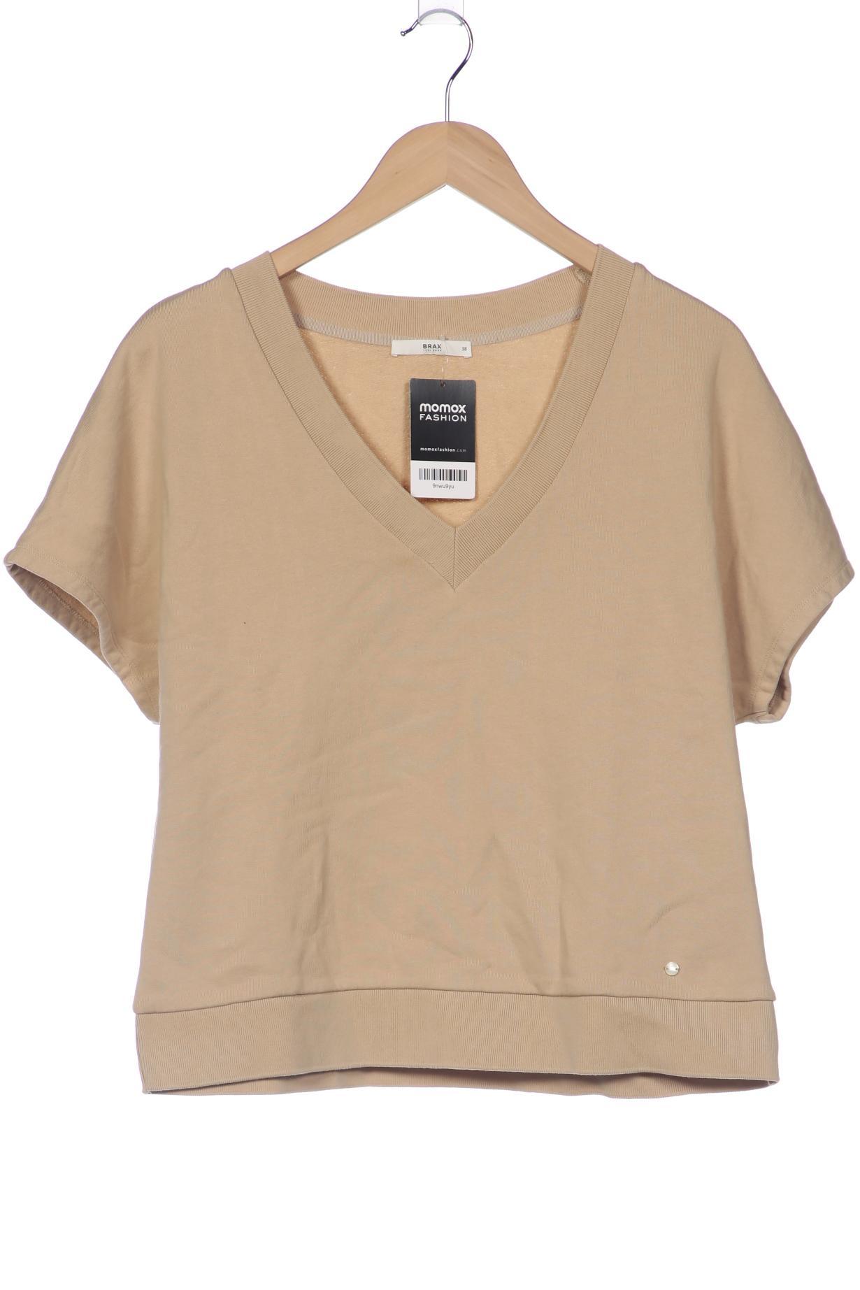 

Brax Damen T-Shirt, beige, Gr. 38
