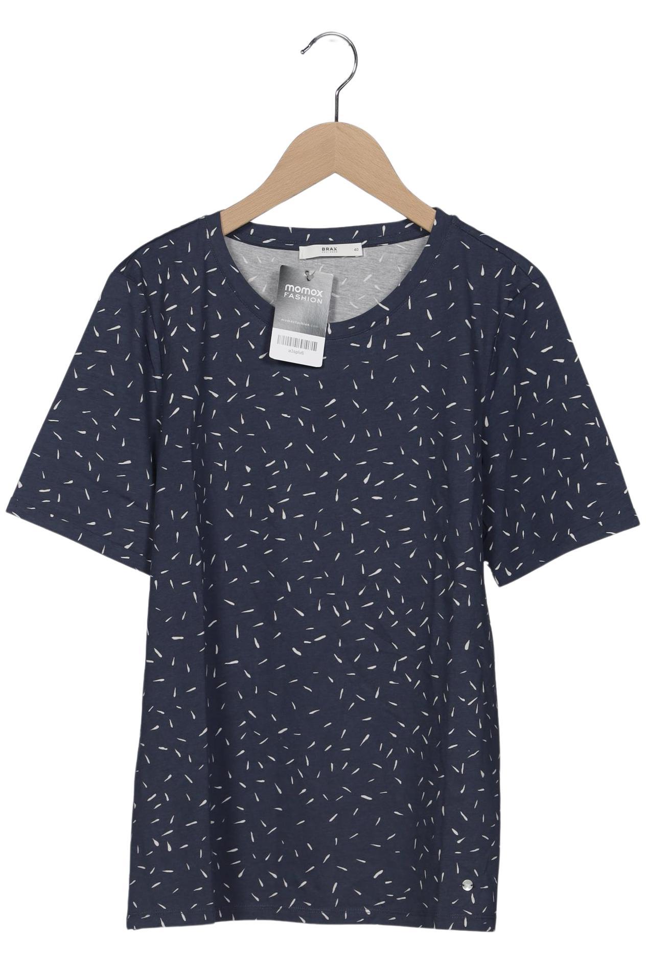 

Brax Damen T-Shirt, marineblau, Gr. 40