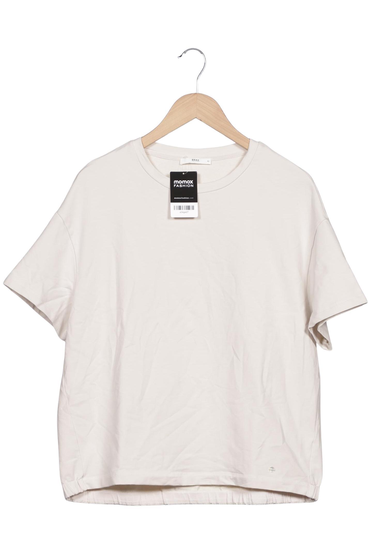 

Brax Damen T-Shirt, cremeweiß, Gr. 42