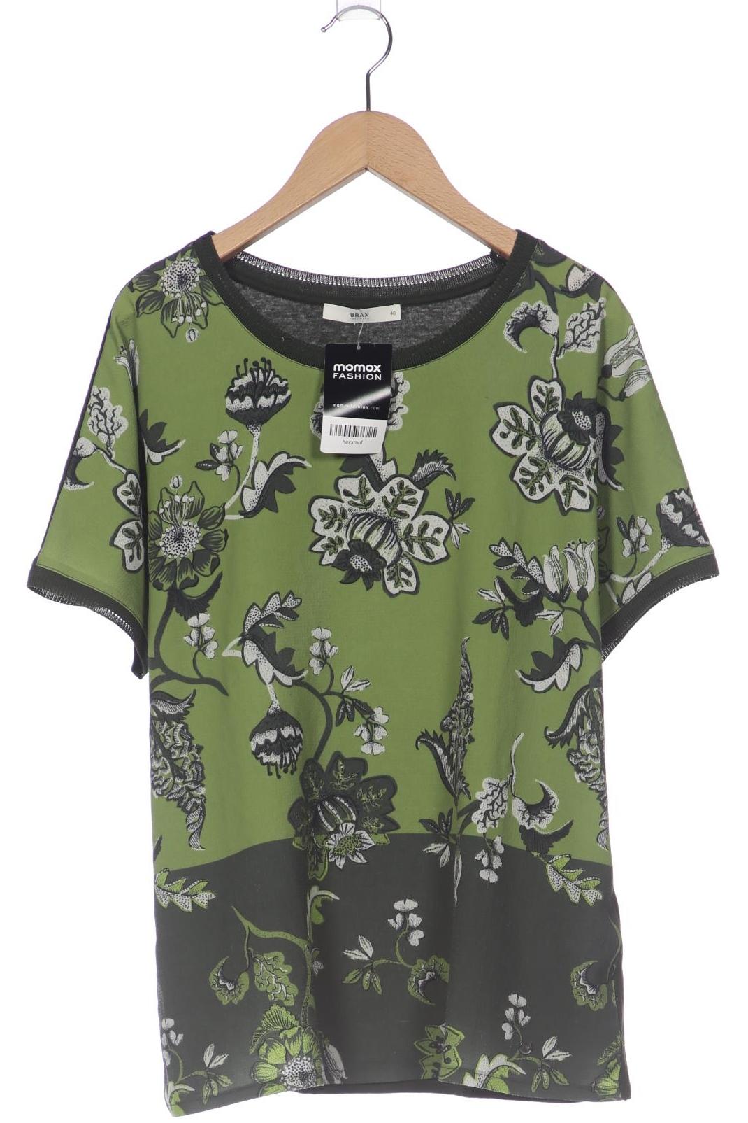 

Brax Damen T-Shirt, grün, Gr. 40