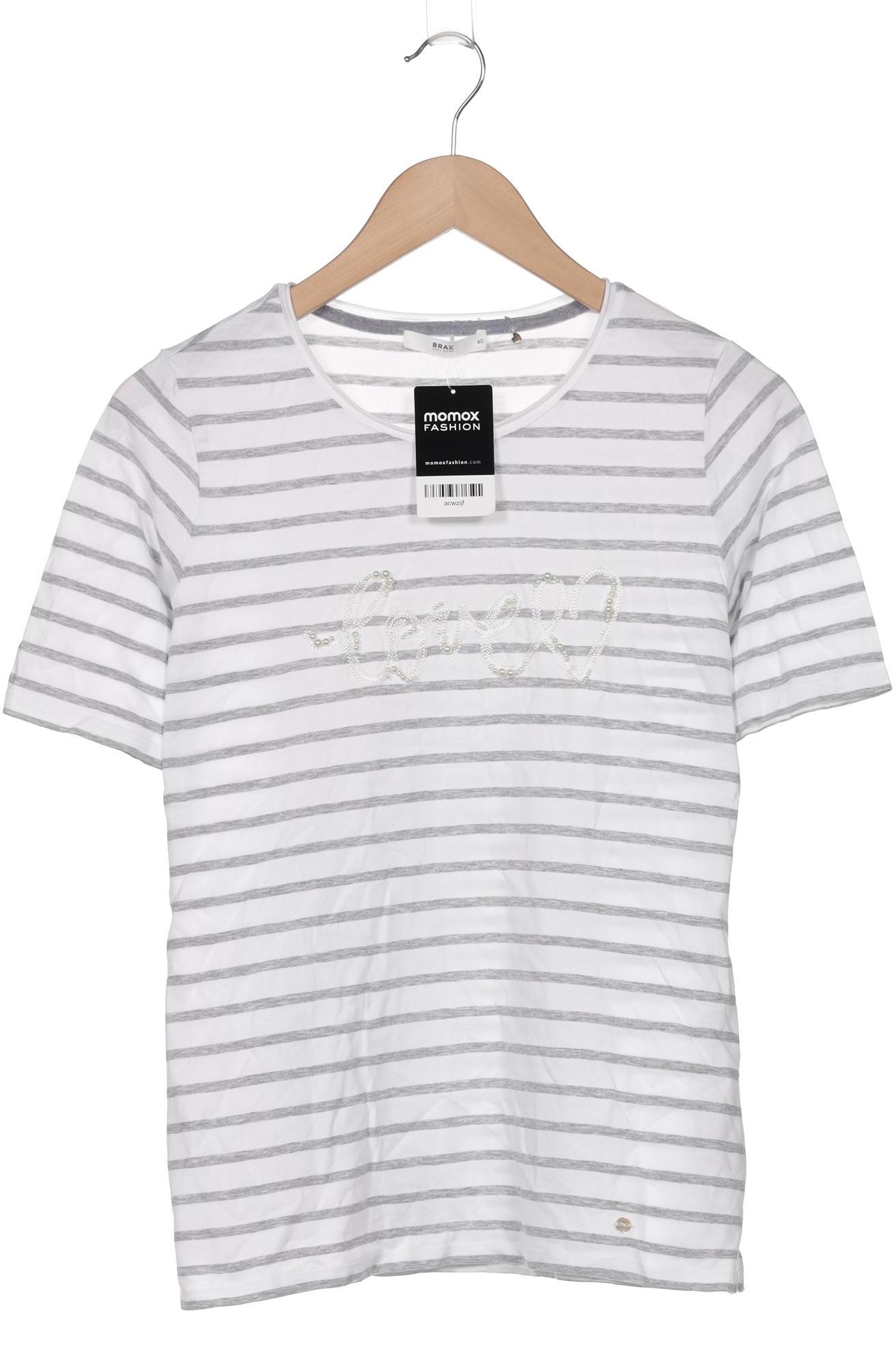 

Brax Damen T-Shirt, weiß, Gr. 40