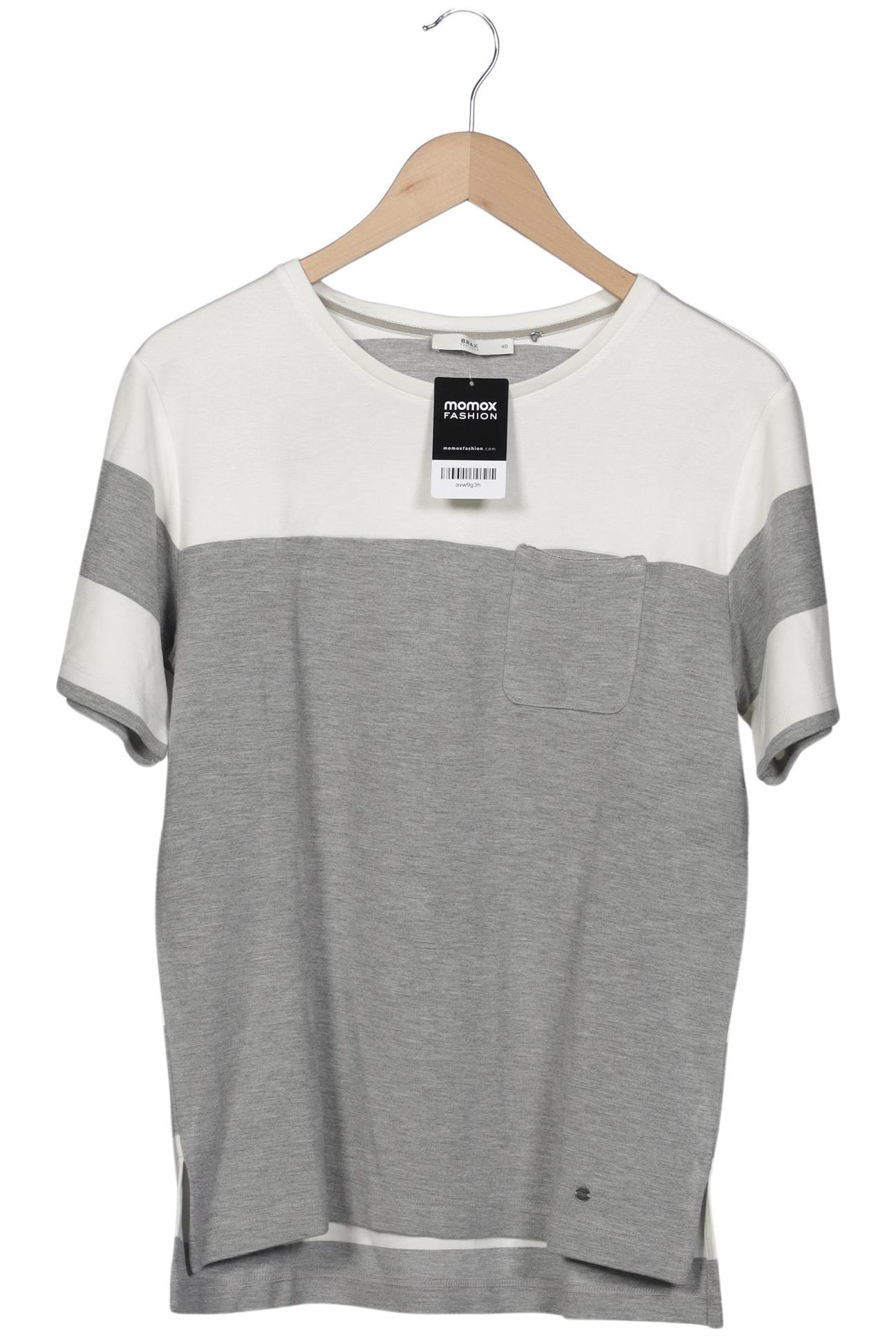 

Brax Damen T-Shirt, grau, Gr. 40