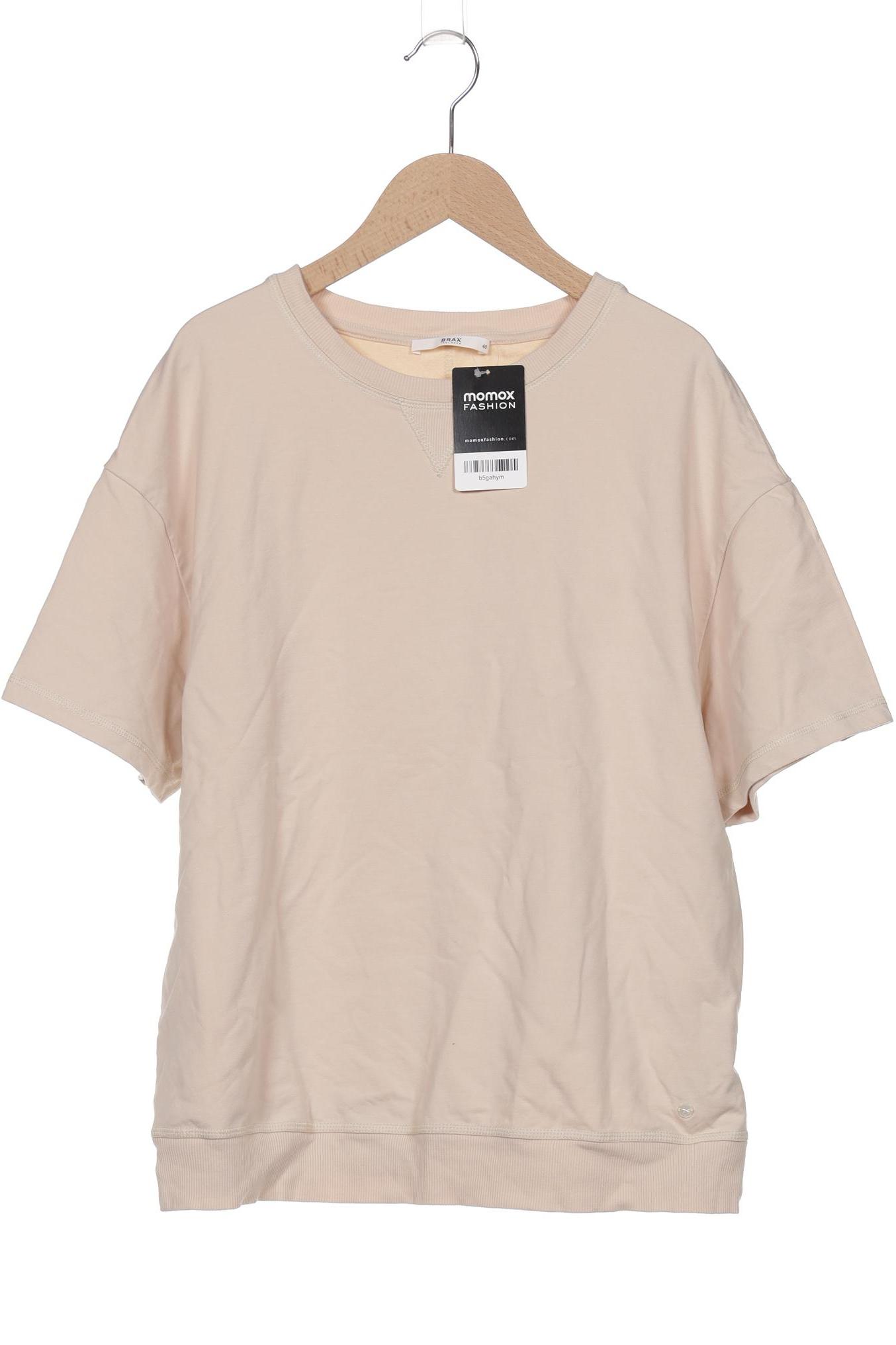

Brax Damen T-Shirt, cremeweiß, Gr. 40