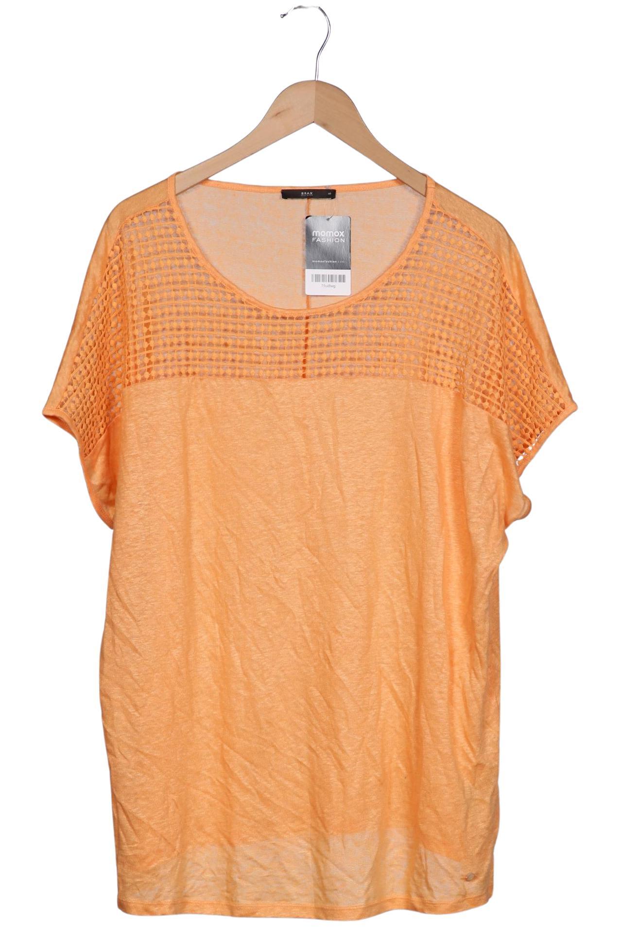 

Brax Damen T-Shirt, orange, Gr. 48