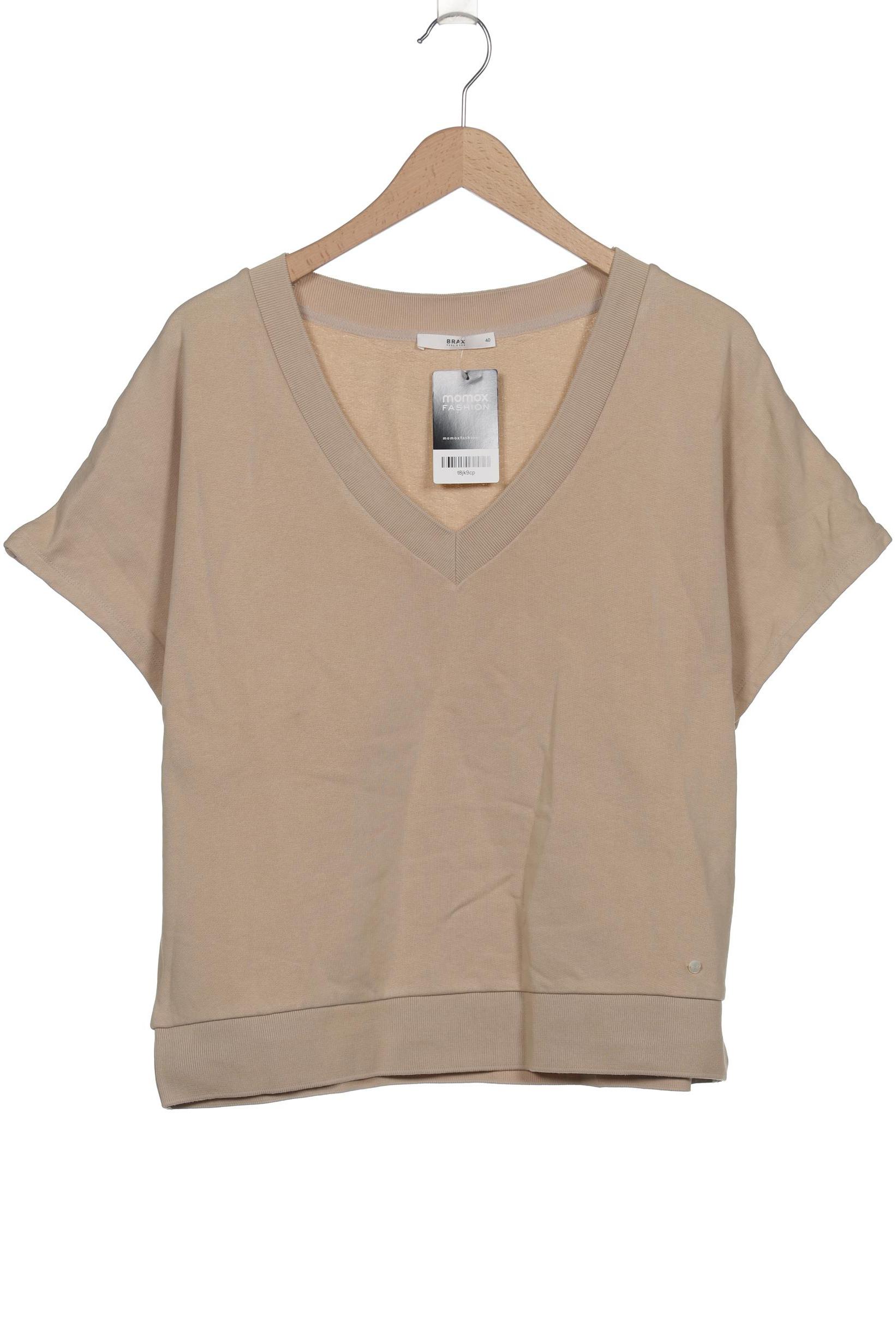 

Brax Damen T-Shirt, beige, Gr. 40