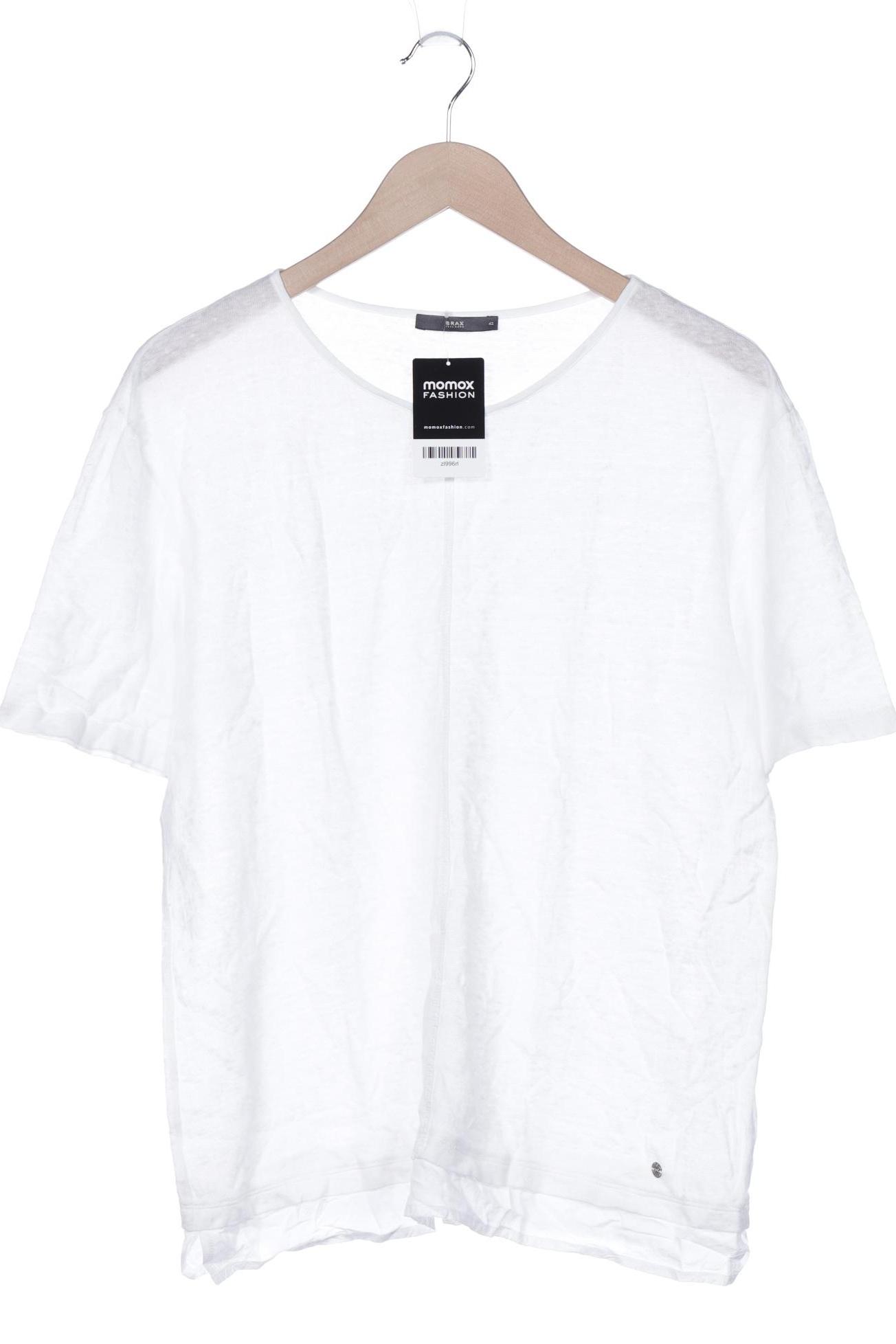 

Brax Damen T-Shirt, weiß, Gr. 42