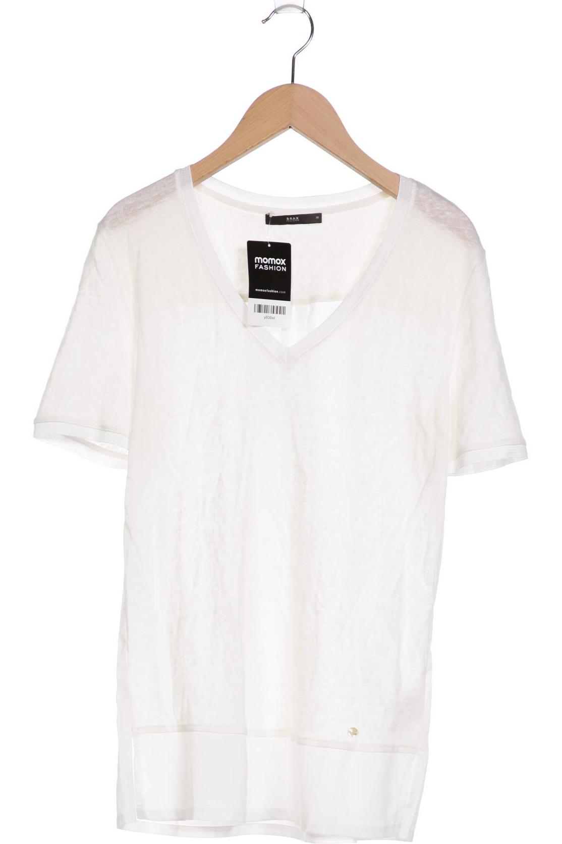 

Brax Damen T-Shirt, cremeweiß, Gr. 36