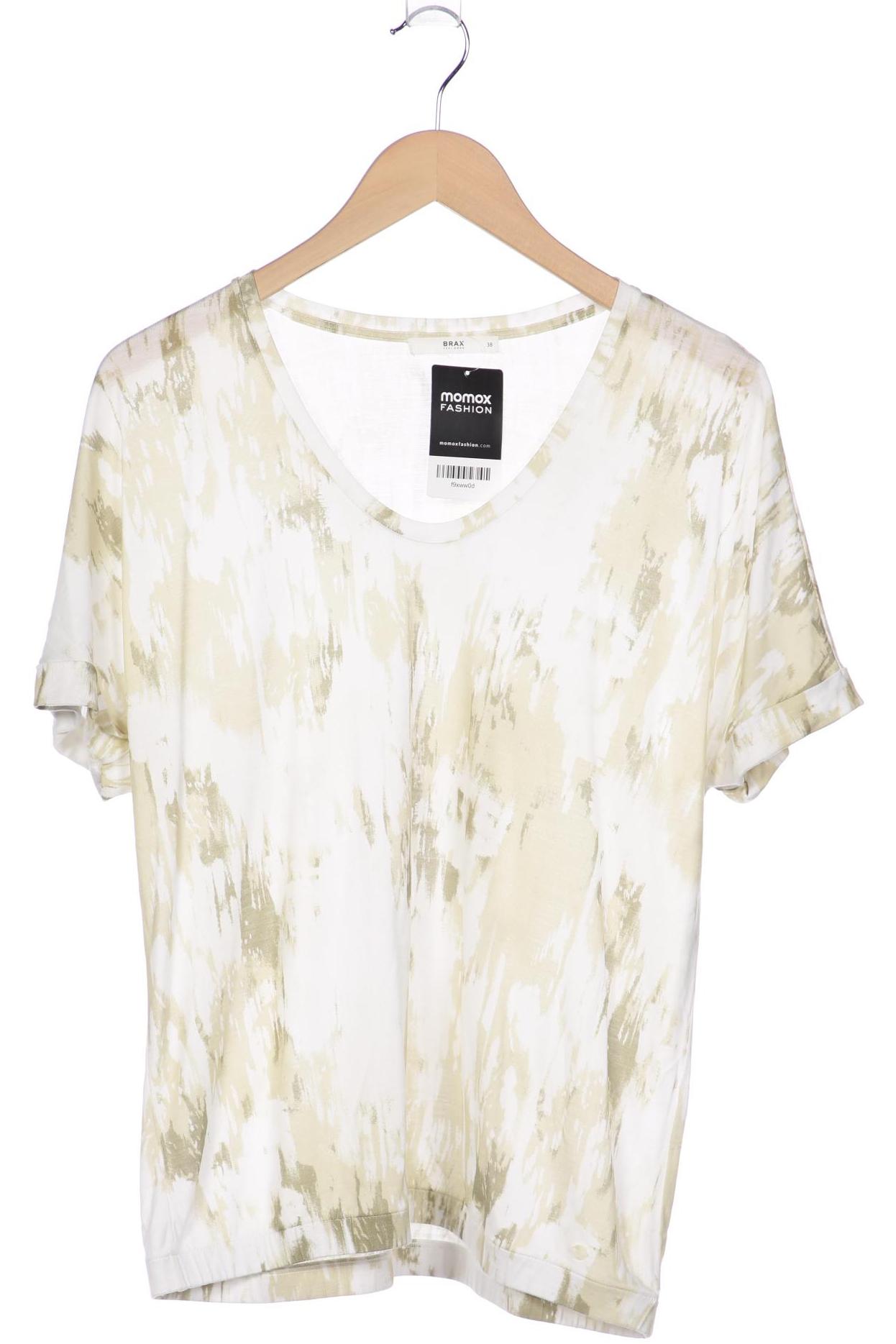 

Brax Damen T-Shirt, weiß, Gr. 38