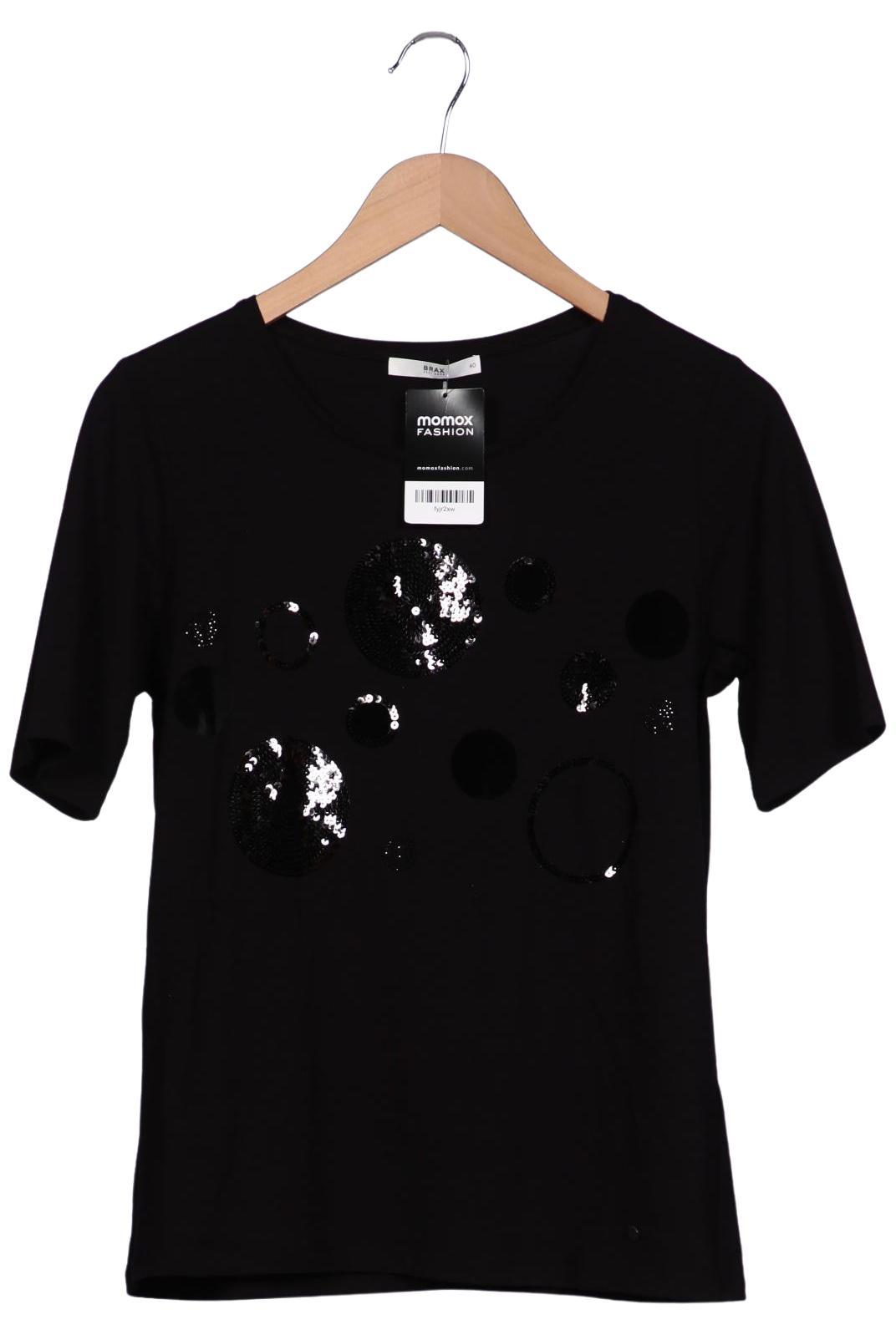 

Brax Damen T-Shirt, schwarz, Gr. 40