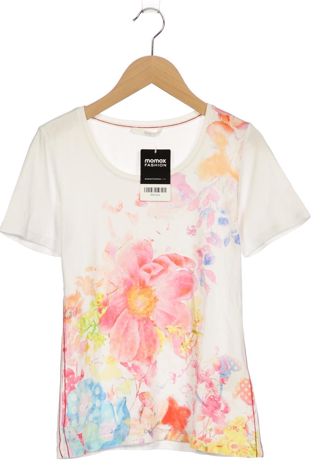 

Brax Damen T-Shirt, weiß, Gr. 36