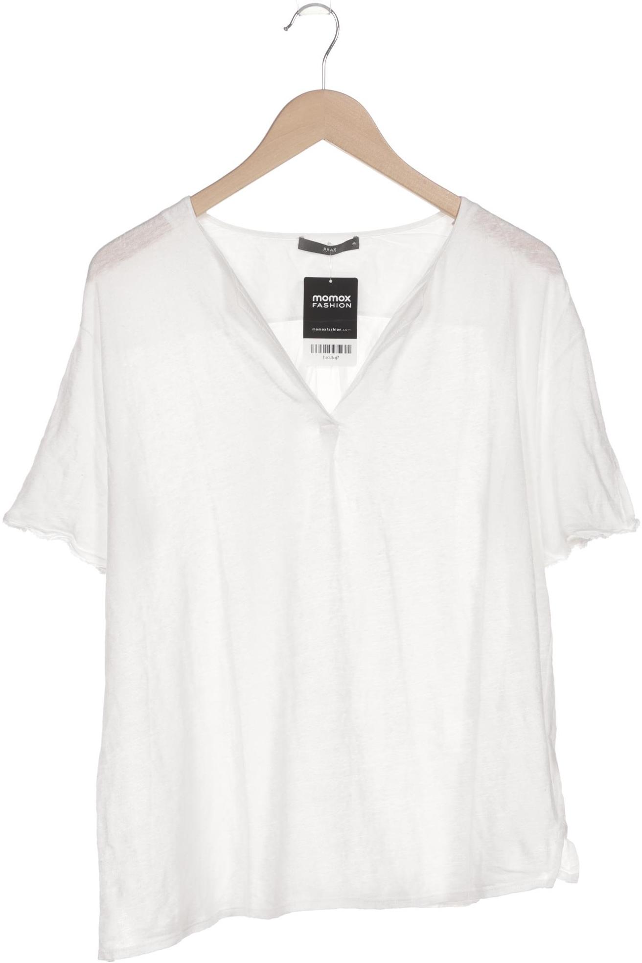 

Brax Damen T-Shirt, weiß, Gr. 46