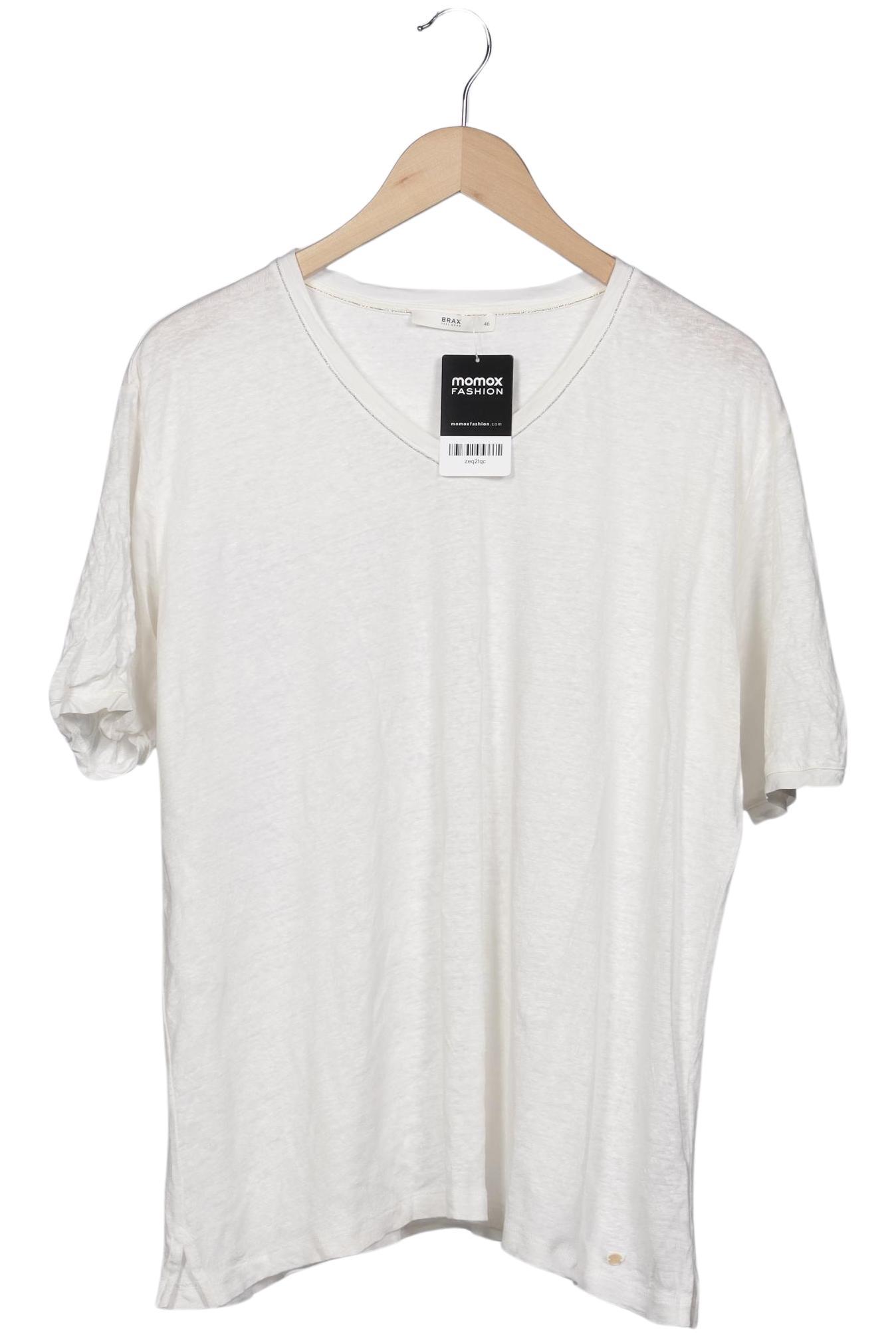 

Brax Damen T-Shirt, cremeweiß, Gr. 46