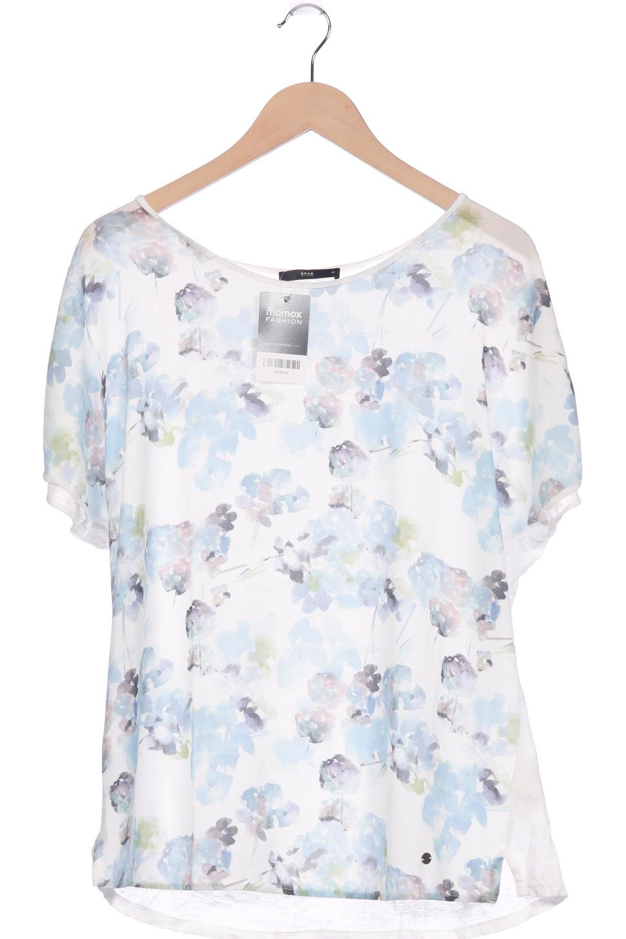 

Brax Damen T-Shirt, weiß, Gr. 42