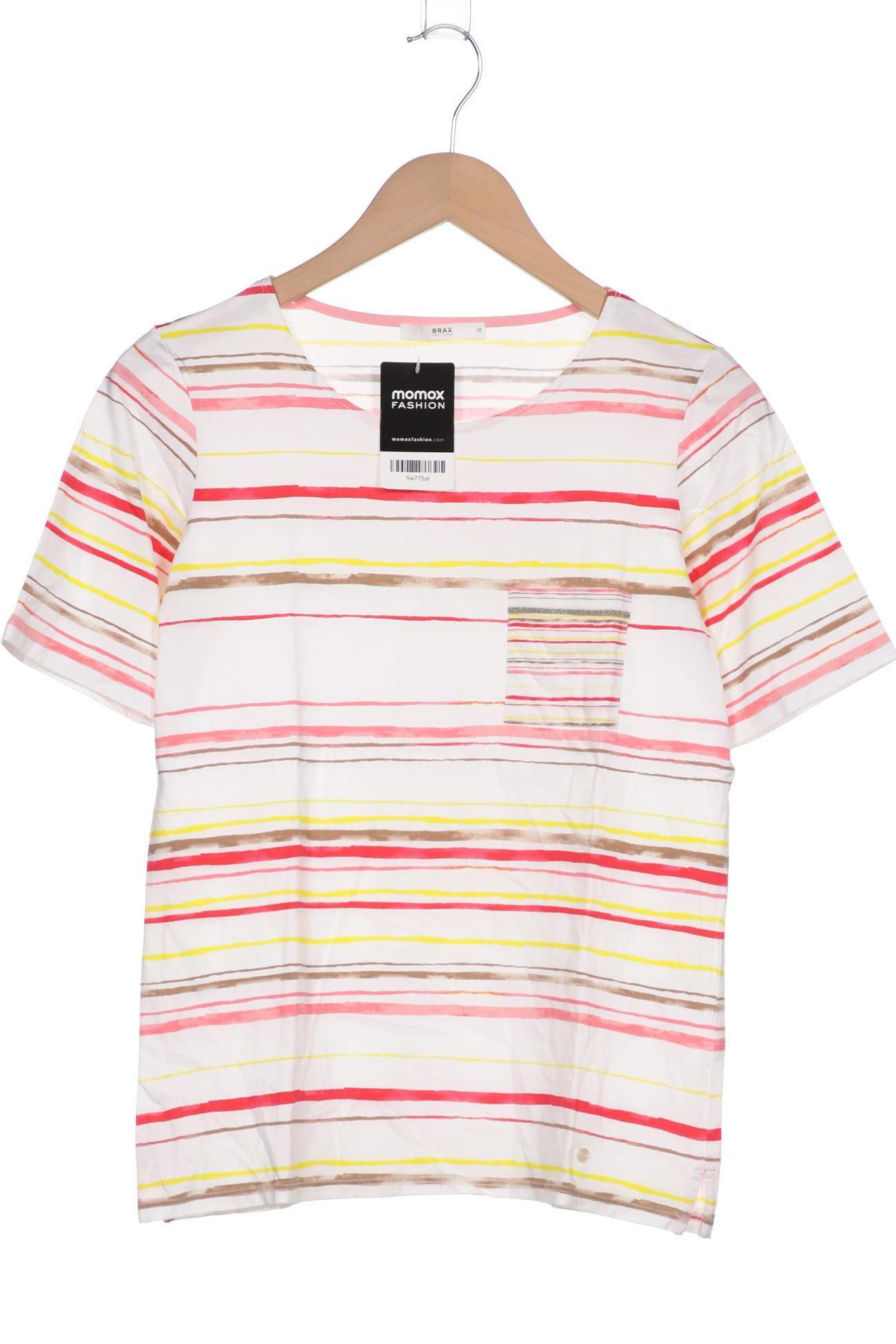 

Brax Damen T-Shirt, weiß, Gr. 38