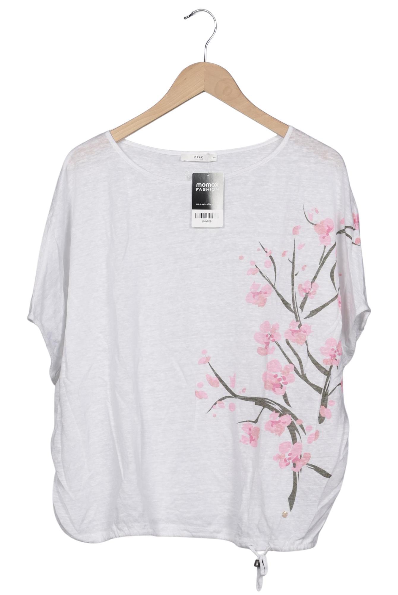 

Brax Damen T-Shirt, cremeweiß, Gr. 44