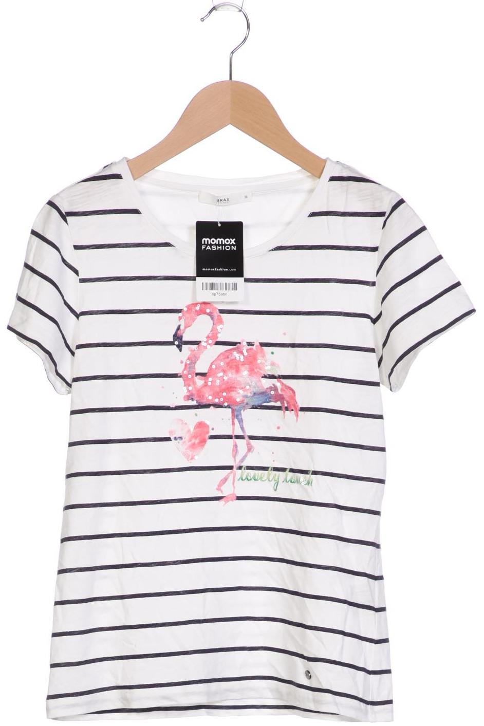 

Brax Damen T-Shirt, weiß, Gr. 36