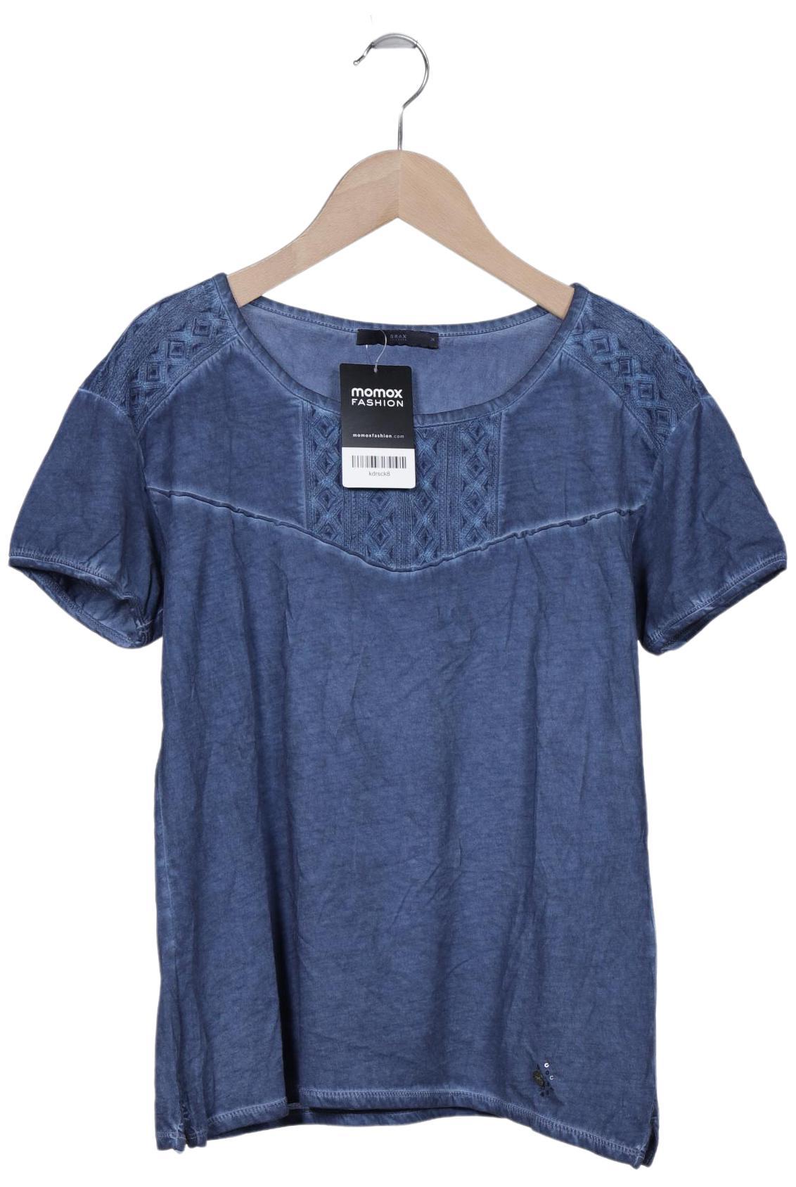 

Brax Damen T-Shirt, blau, Gr. 36