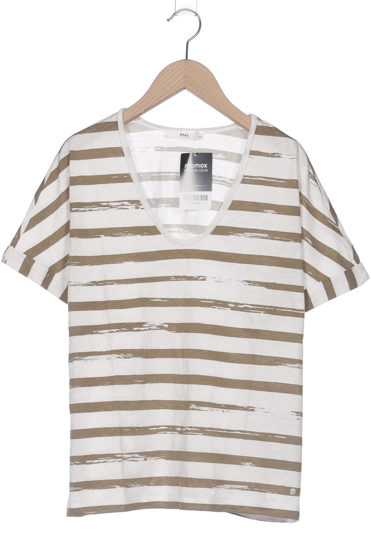 

Brax Damen T-Shirt, weiß, Gr. 38