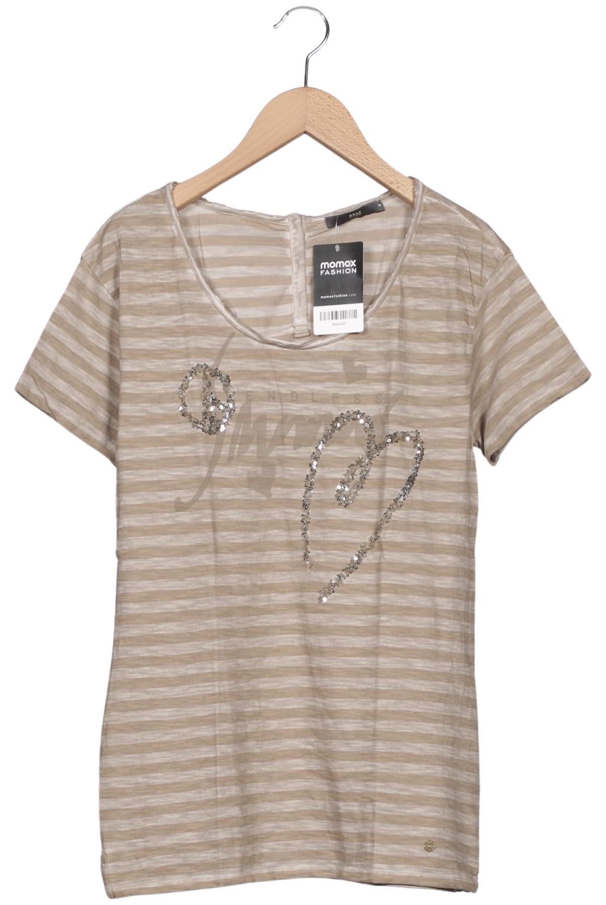 

Brax Damen T-Shirt, beige, Gr. 38