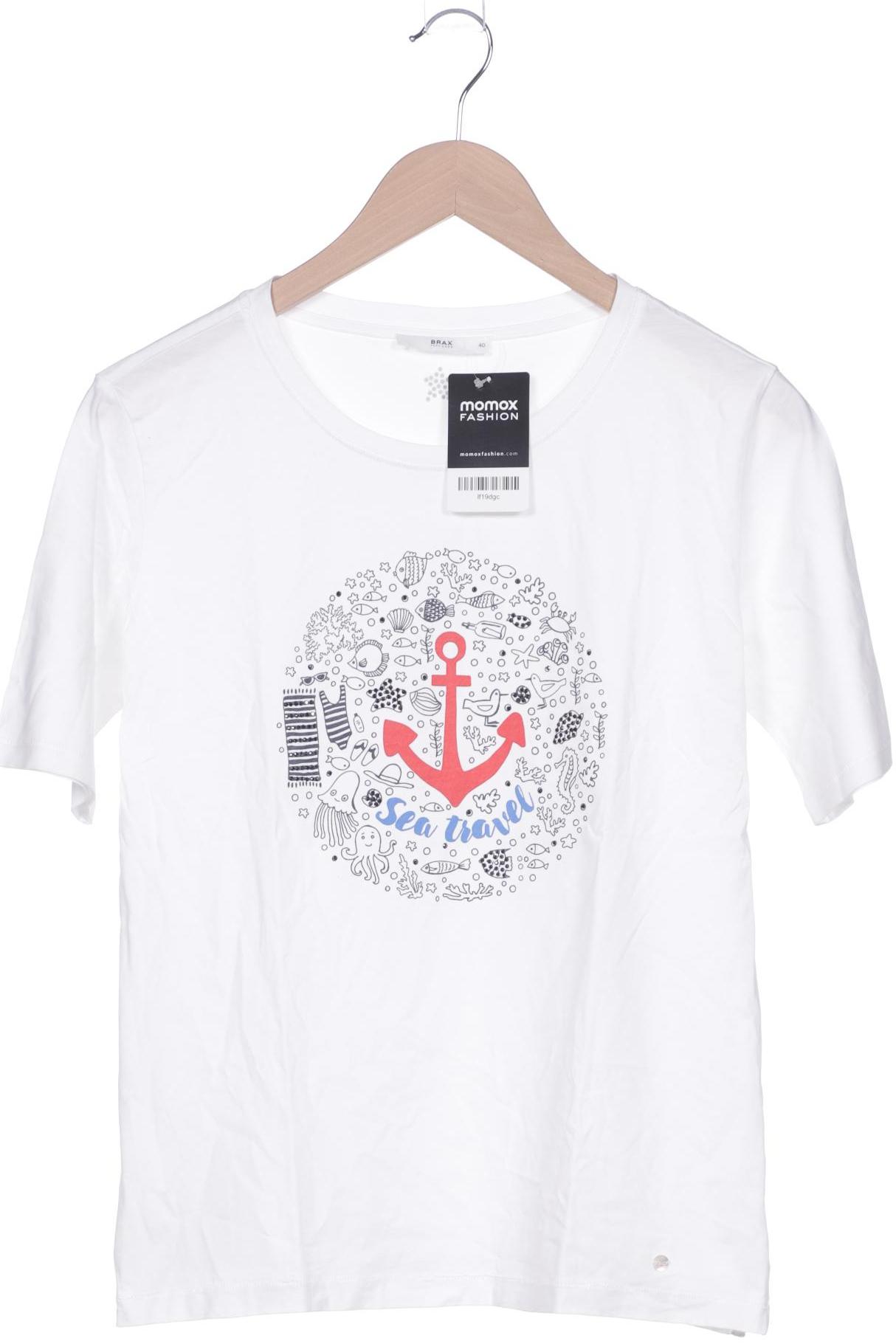 

BRAX Damen T-Shirt, weiß