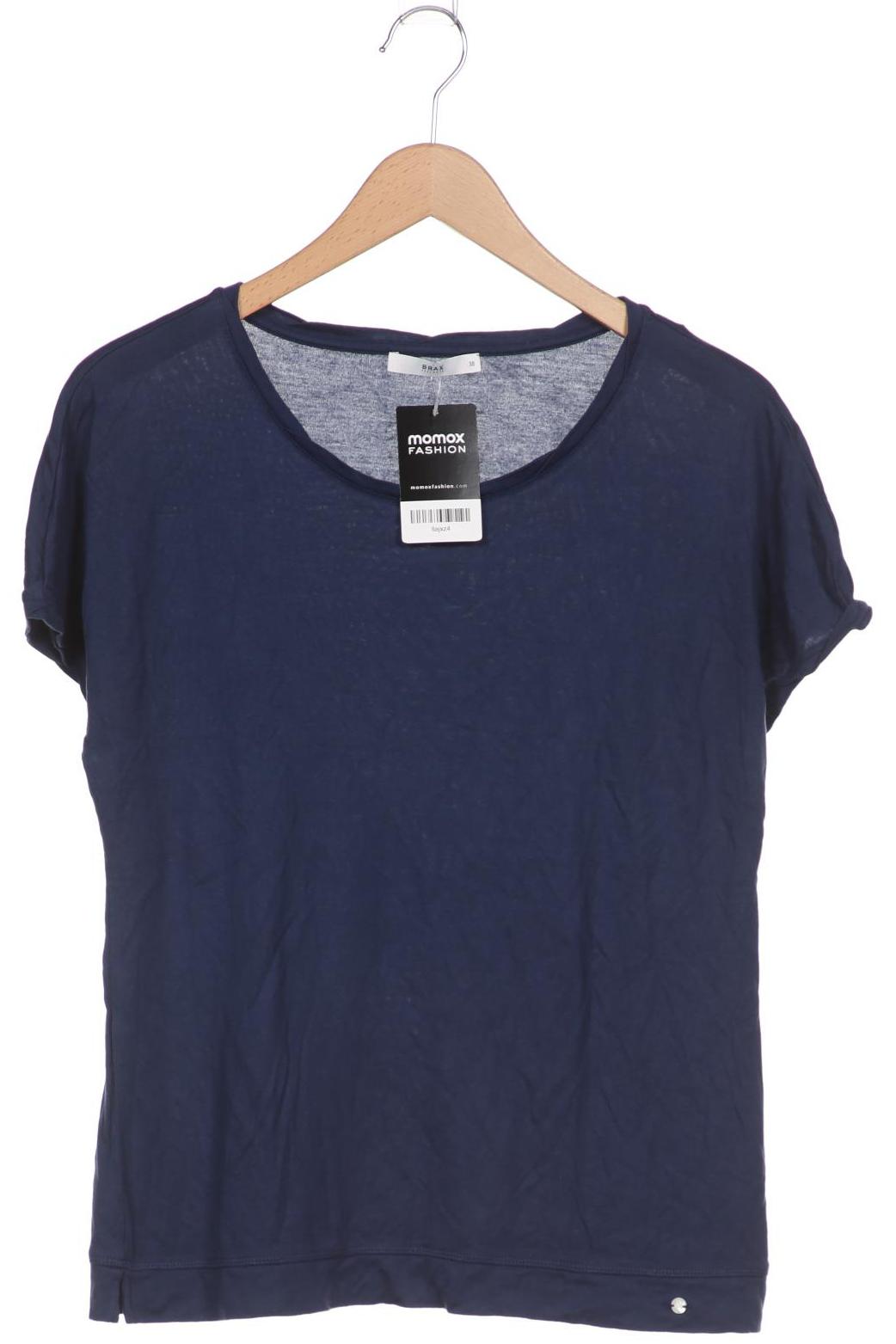 

Brax Damen T-Shirt, marineblau, Gr. 38