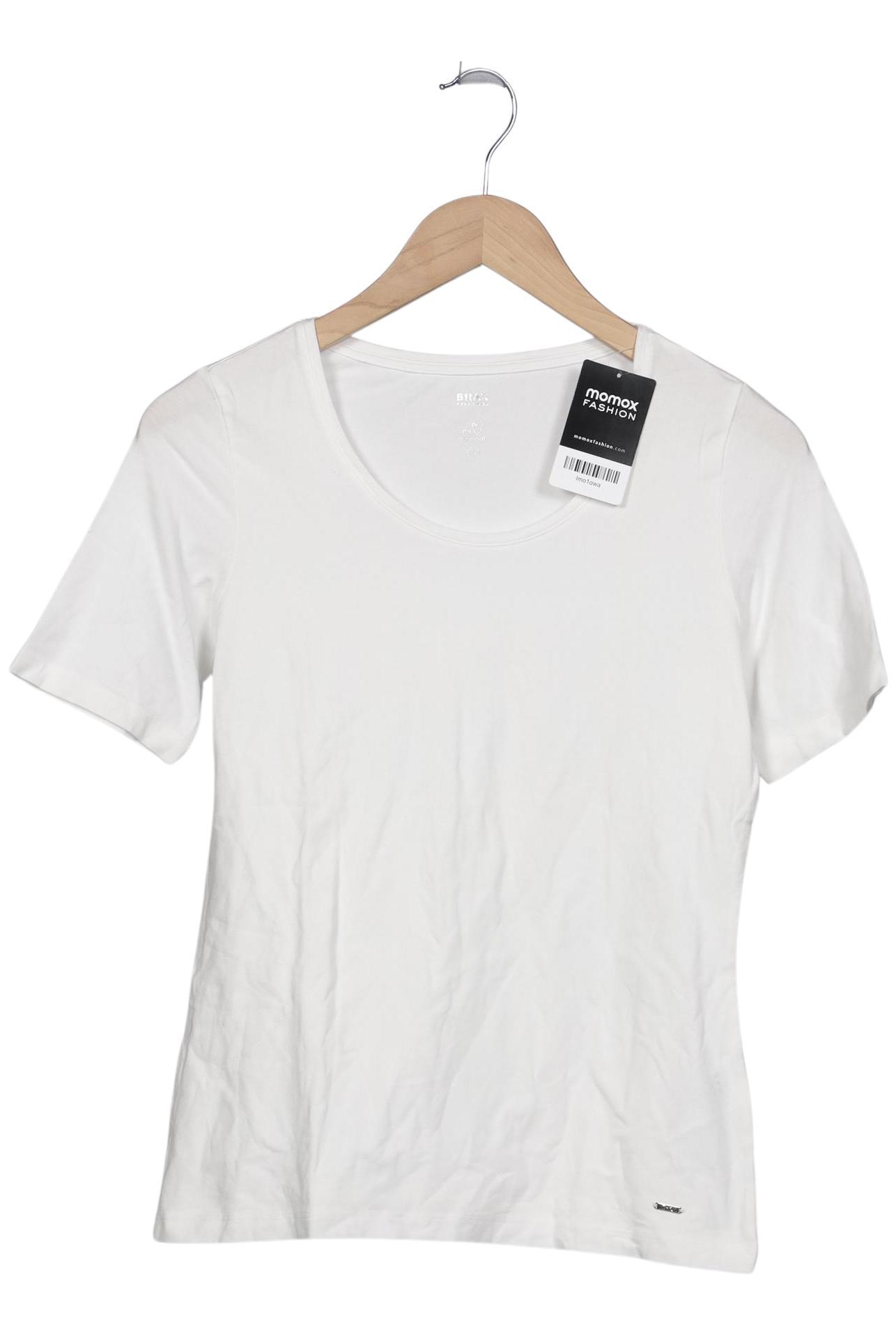 

Brax Damen T-Shirt, weiß, Gr. 38