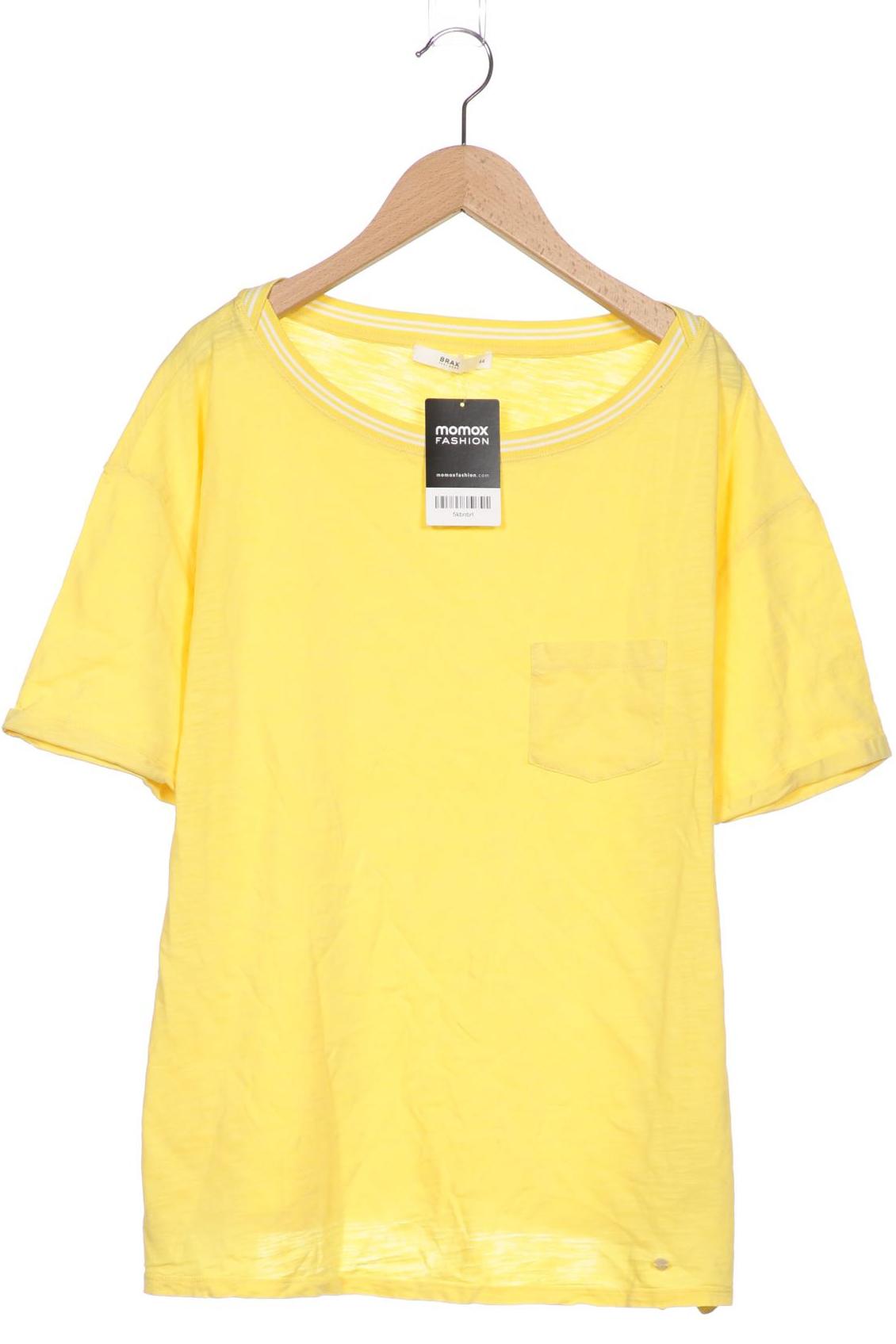 

Brax Damen T-Shirt, gelb, Gr. 44