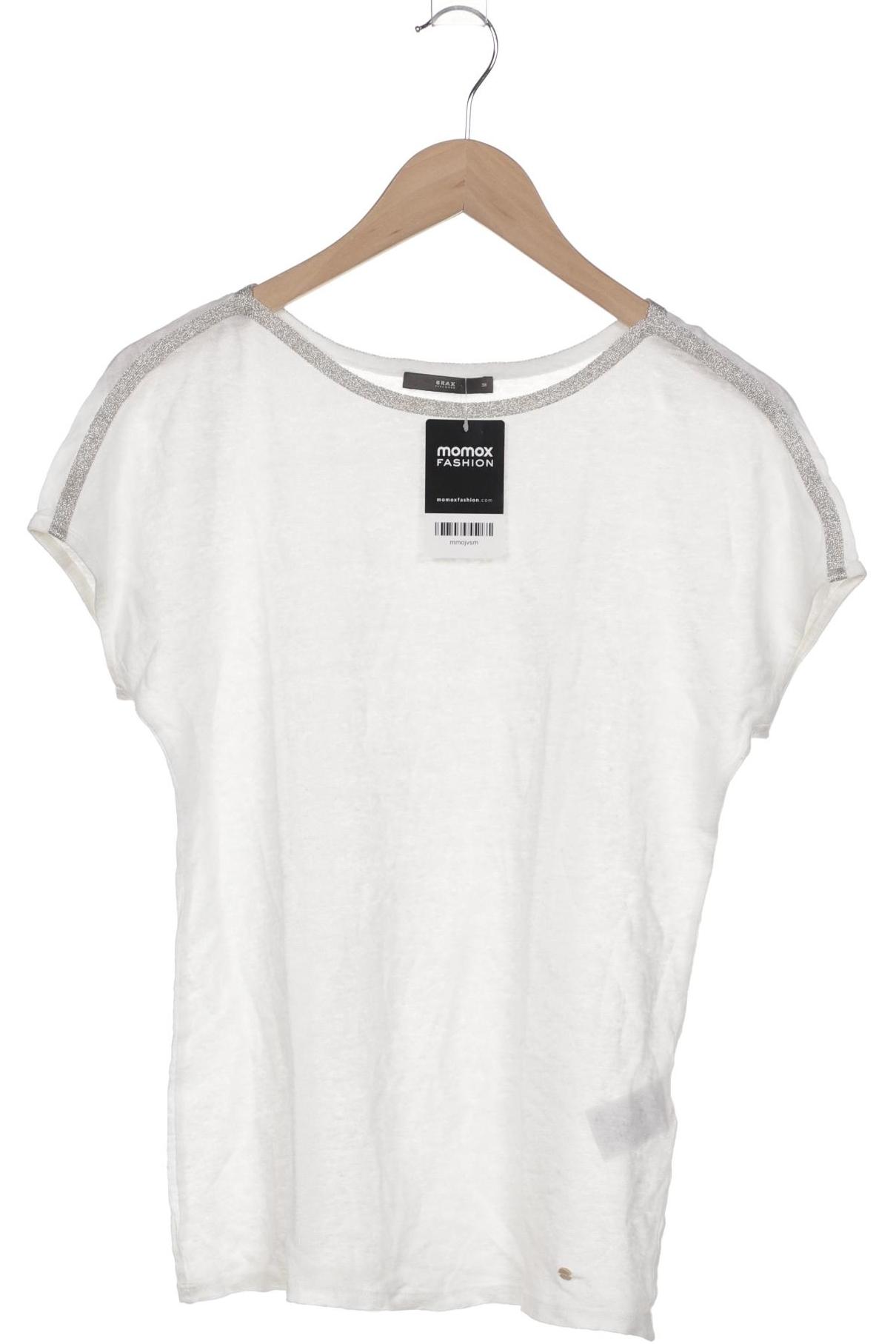

Brax Damen T-Shirt, weiß, Gr. 38