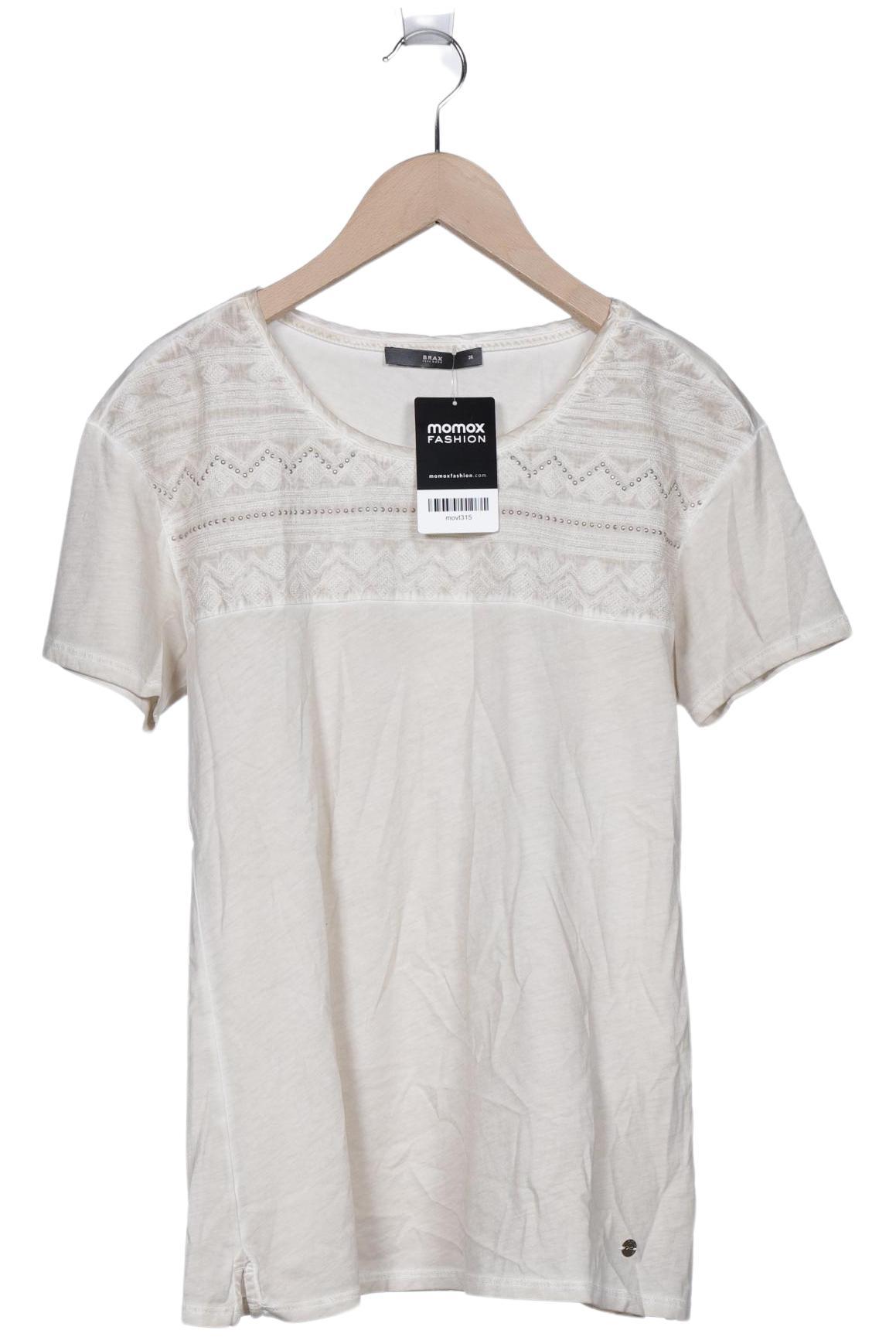 

Brax Damen T-Shirt, beige, Gr. 36