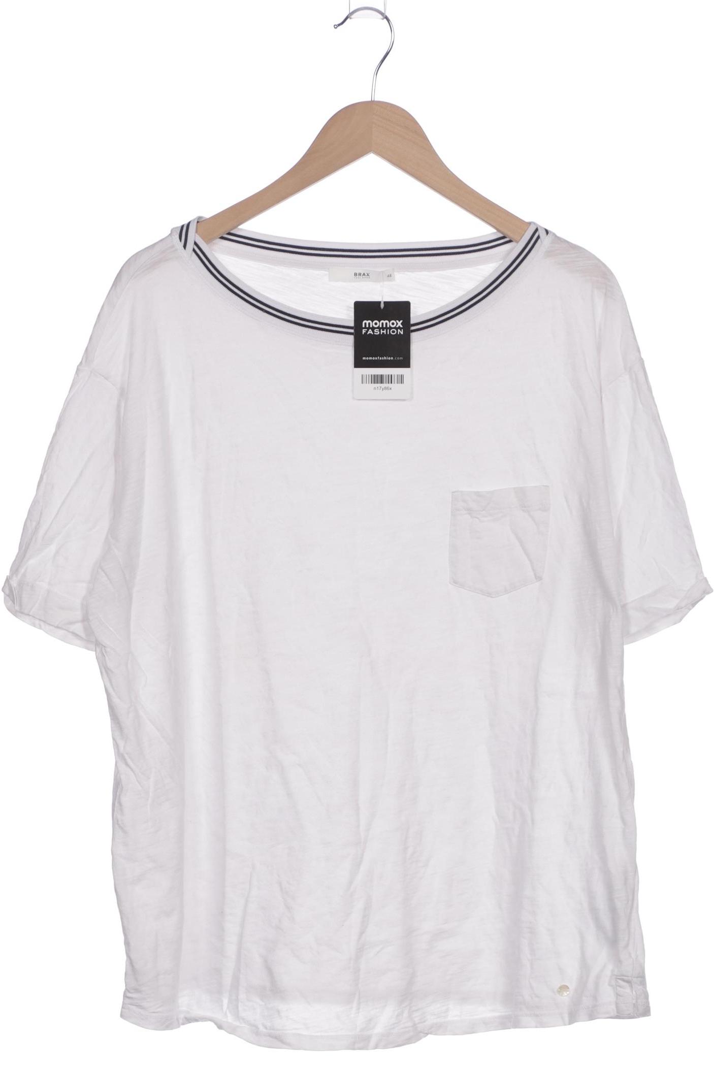 

Brax Damen T-Shirt, weiß, Gr. 48