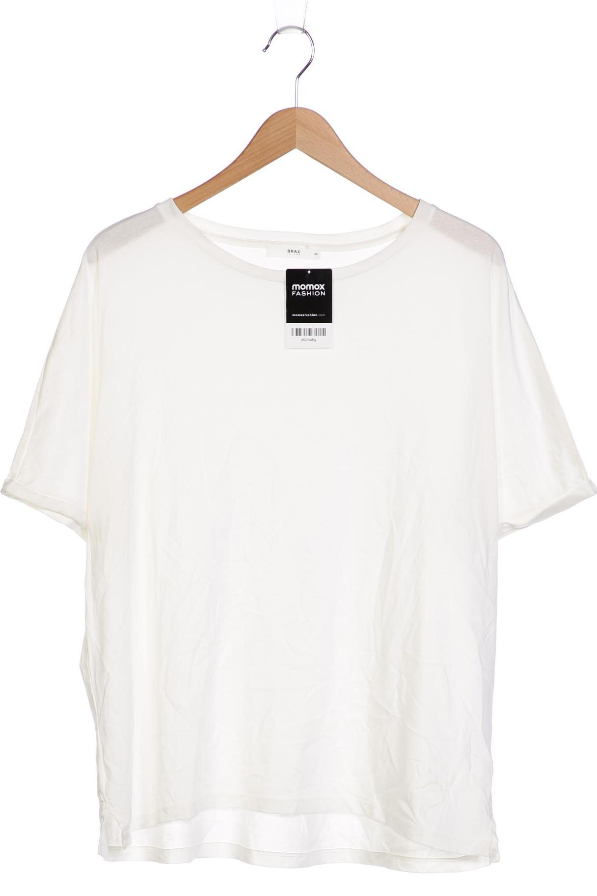 

Brax Damen T-Shirt, weiß, Gr. 46