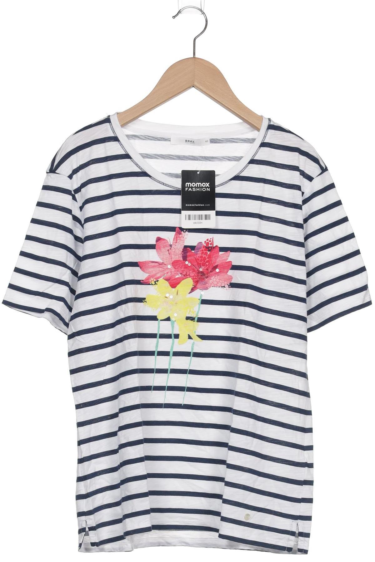 

Brax Damen T-Shirt, marineblau, Gr. 40