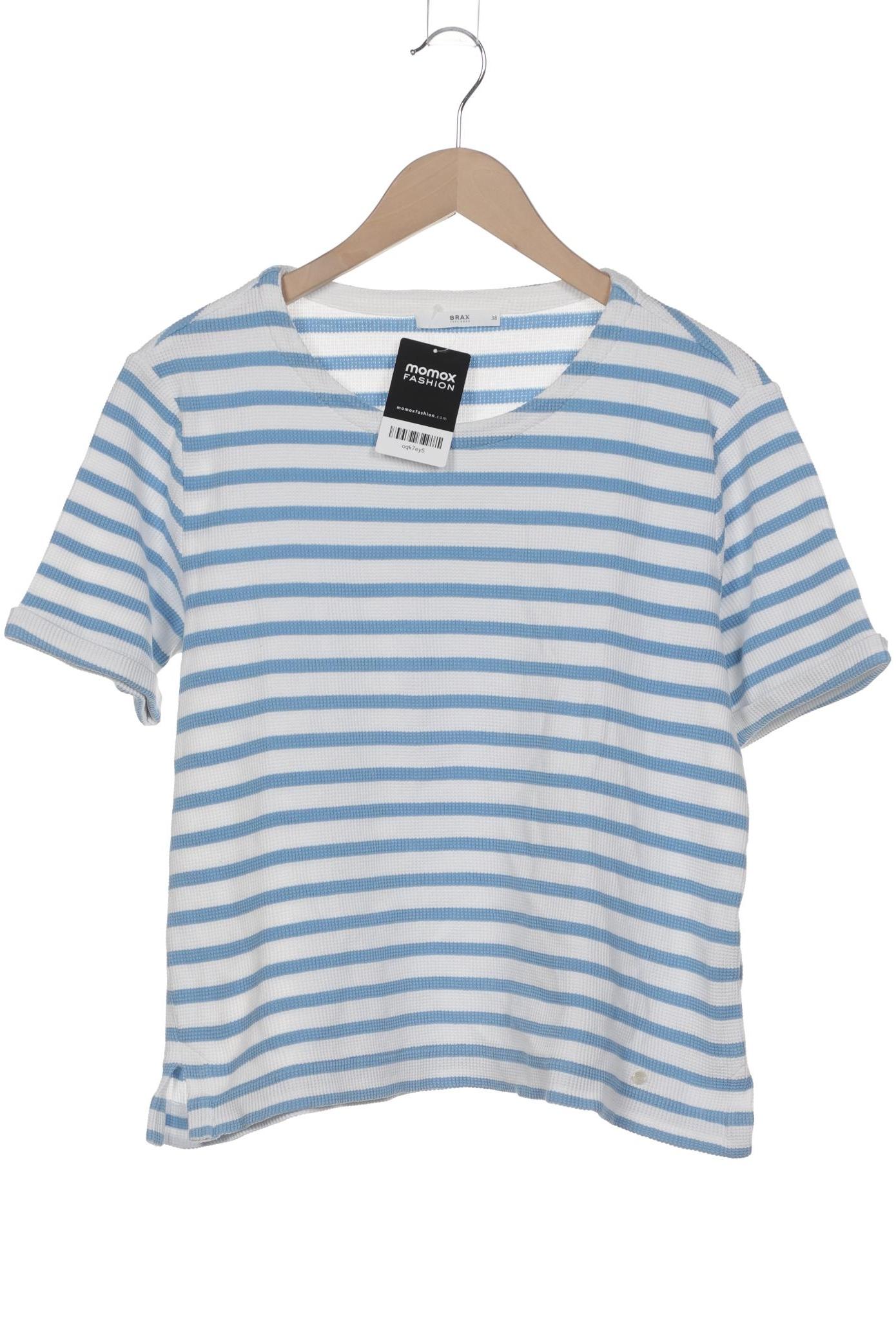 

Brax Damen T-Shirt, blau, Gr. 38