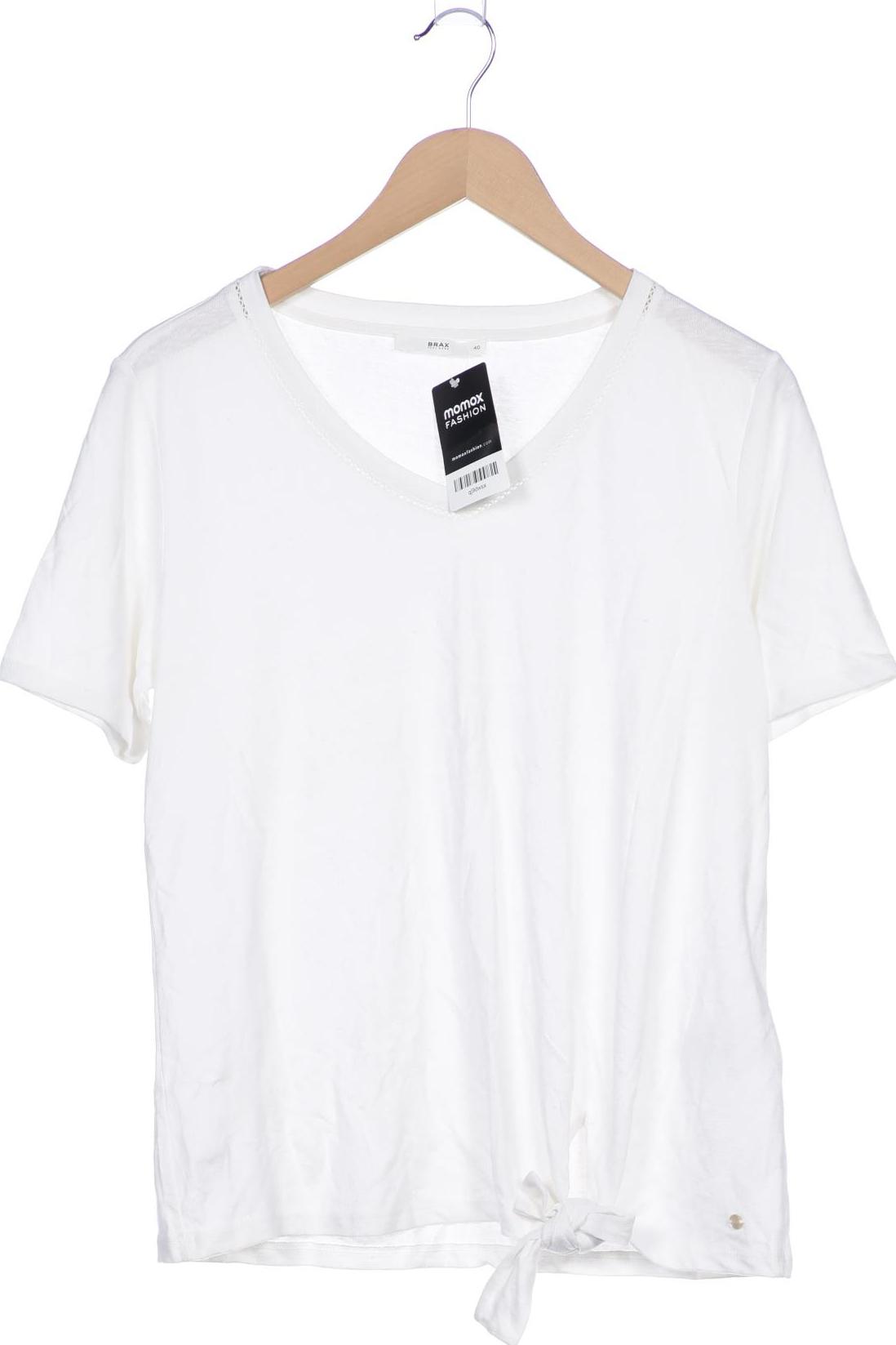 

Brax Damen T-Shirt, weiß, Gr. 40