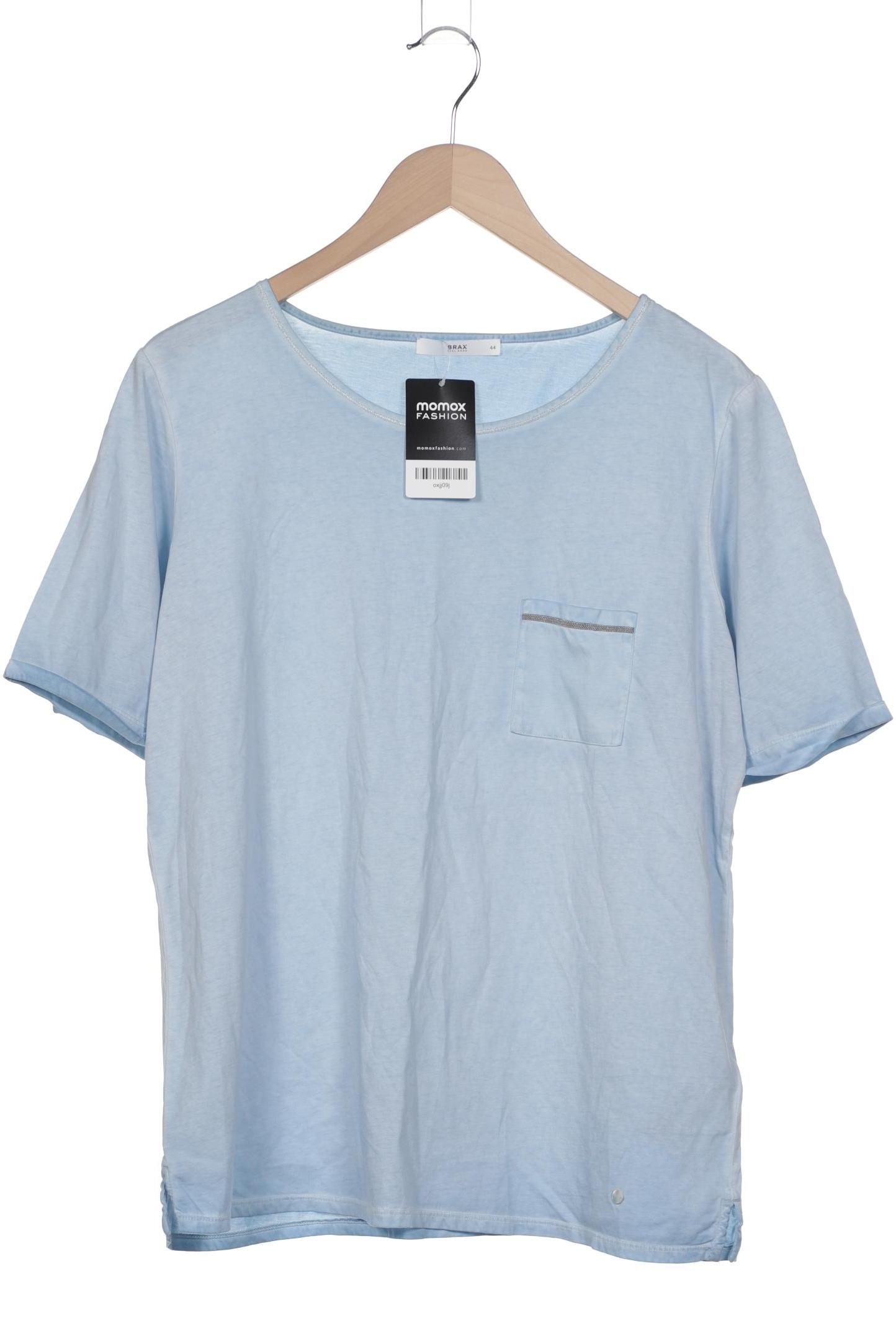 

Brax Damen T-Shirt, hellblau, Gr. 44